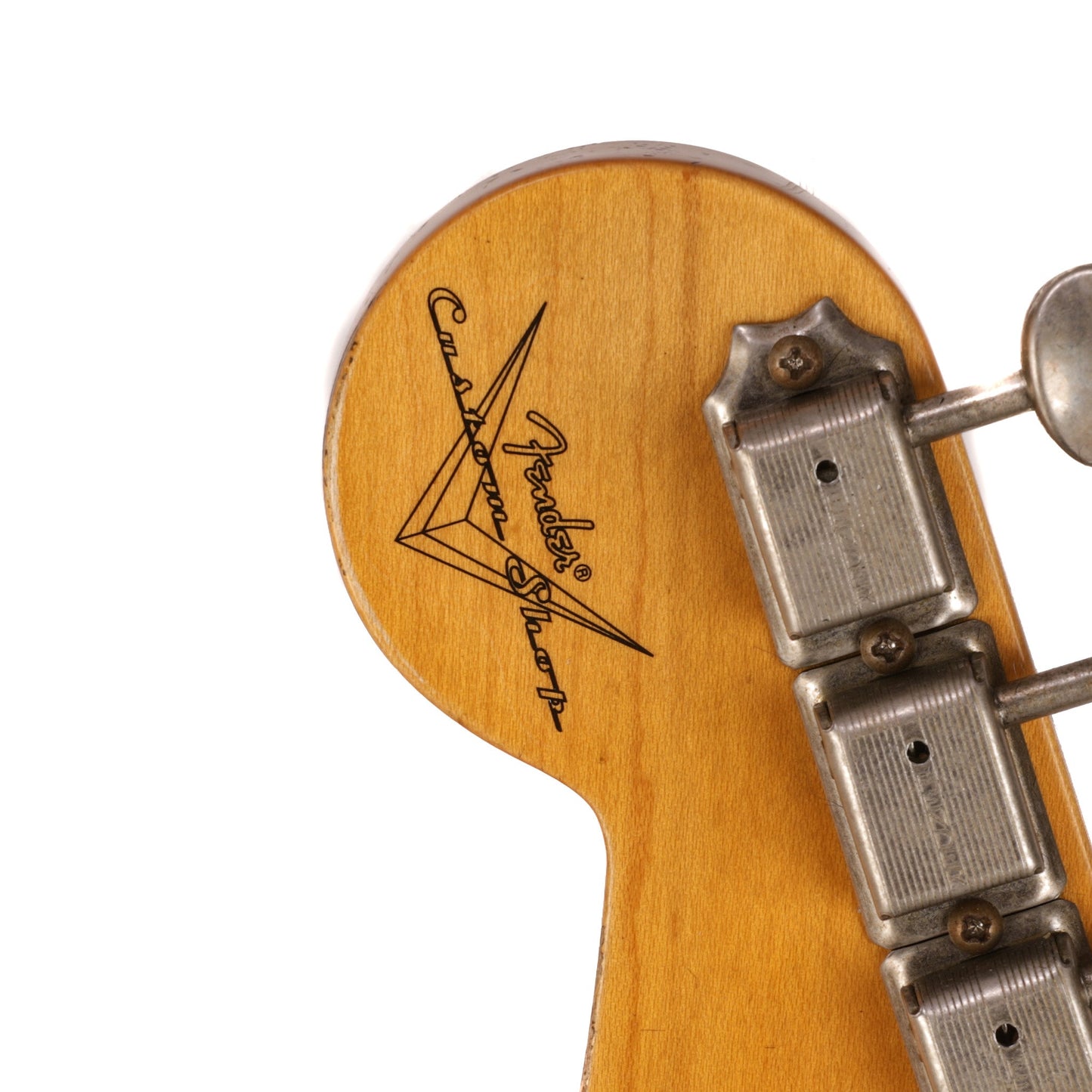 Fender Custom Shop 1962 Stratocaster Heavy Relic Guitar - Aged Vintage White - CHUCKSCLUSIVE - #R119465