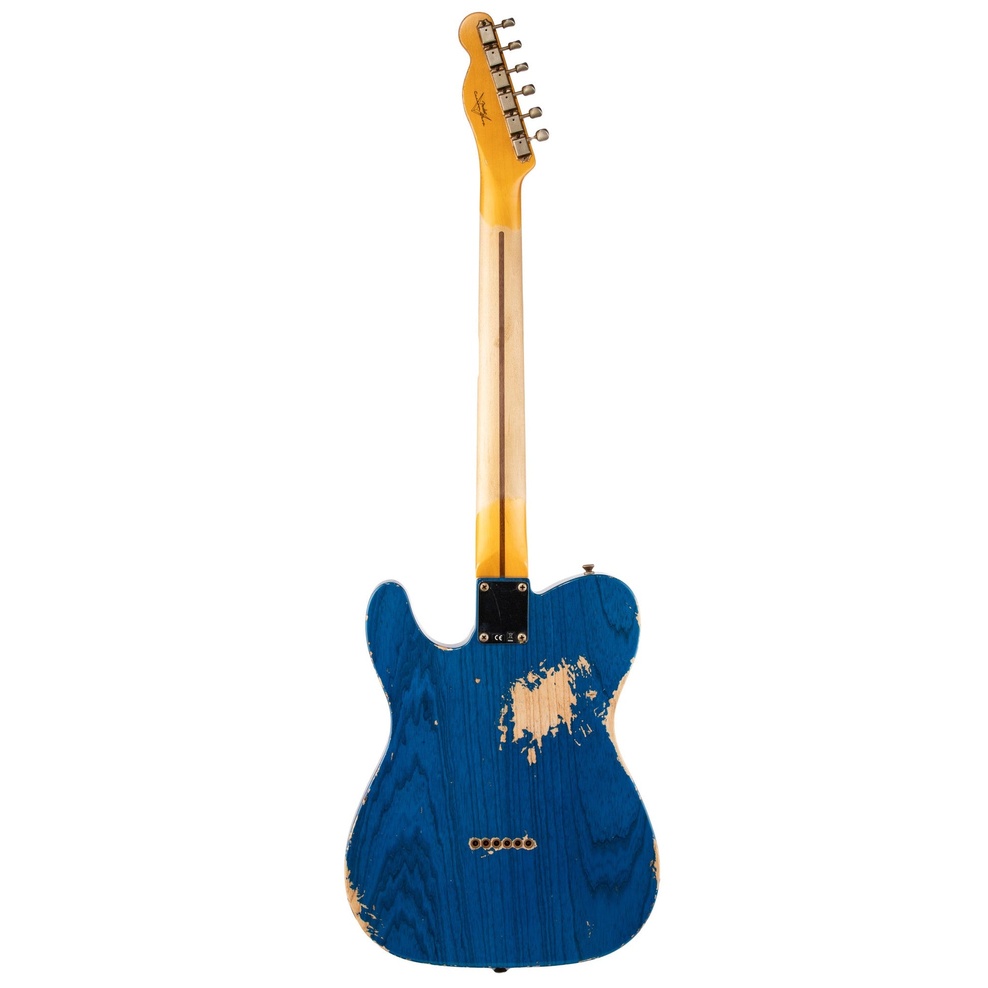 Fender Custom Shop 1952 Telecaster Heavy Relic - Sapphire Blue Transparent - CHUCKSCLUSIVE - #R122917