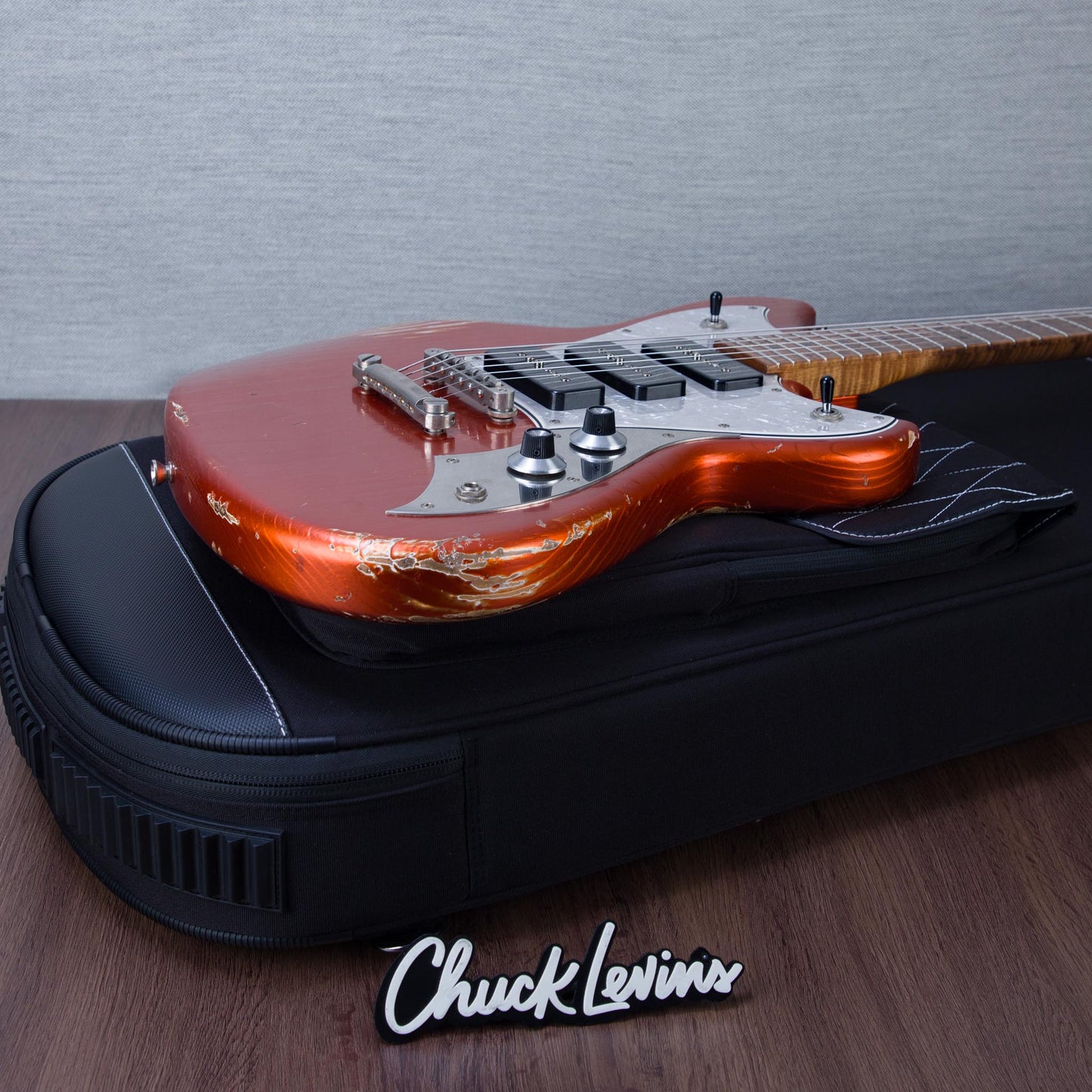 Novo Guitars Limited Edition Serus P2 Electric Guitar - Candy Apple Orange - #26627