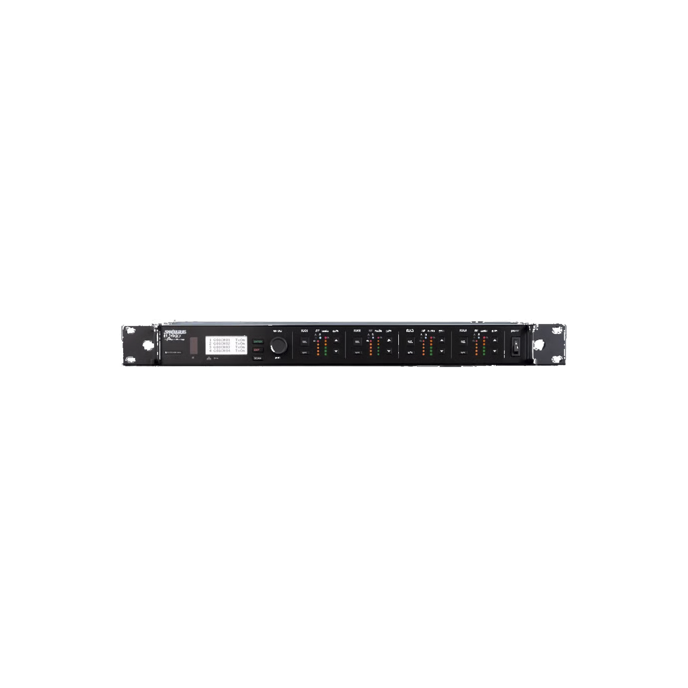 Shure ULXD4Q Quad-Channel Wide-Band Digital Wireless Receiver - G57 Band