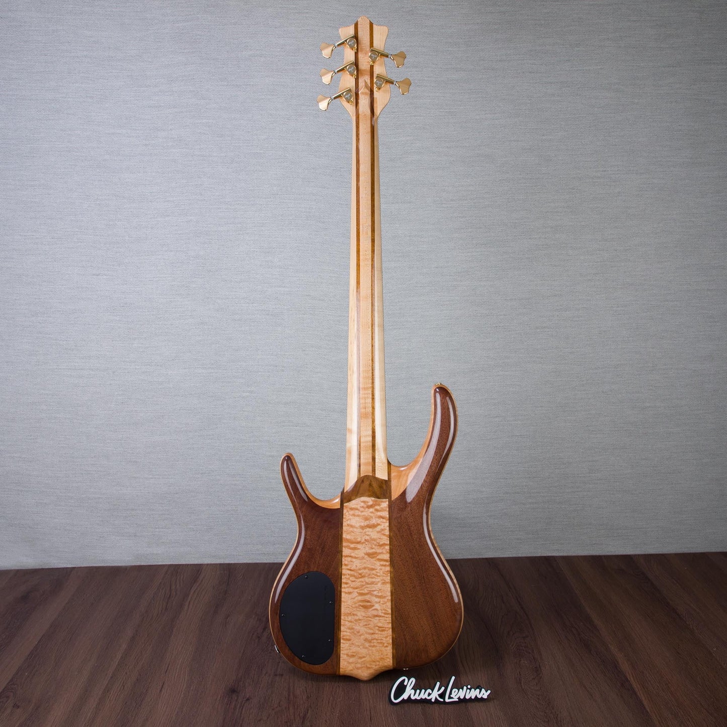Ken Smith BSR-5TNE-FW Black Tiger Elite 5-String Electric Bass Guitar - Figured Walnut - #5TNE706626