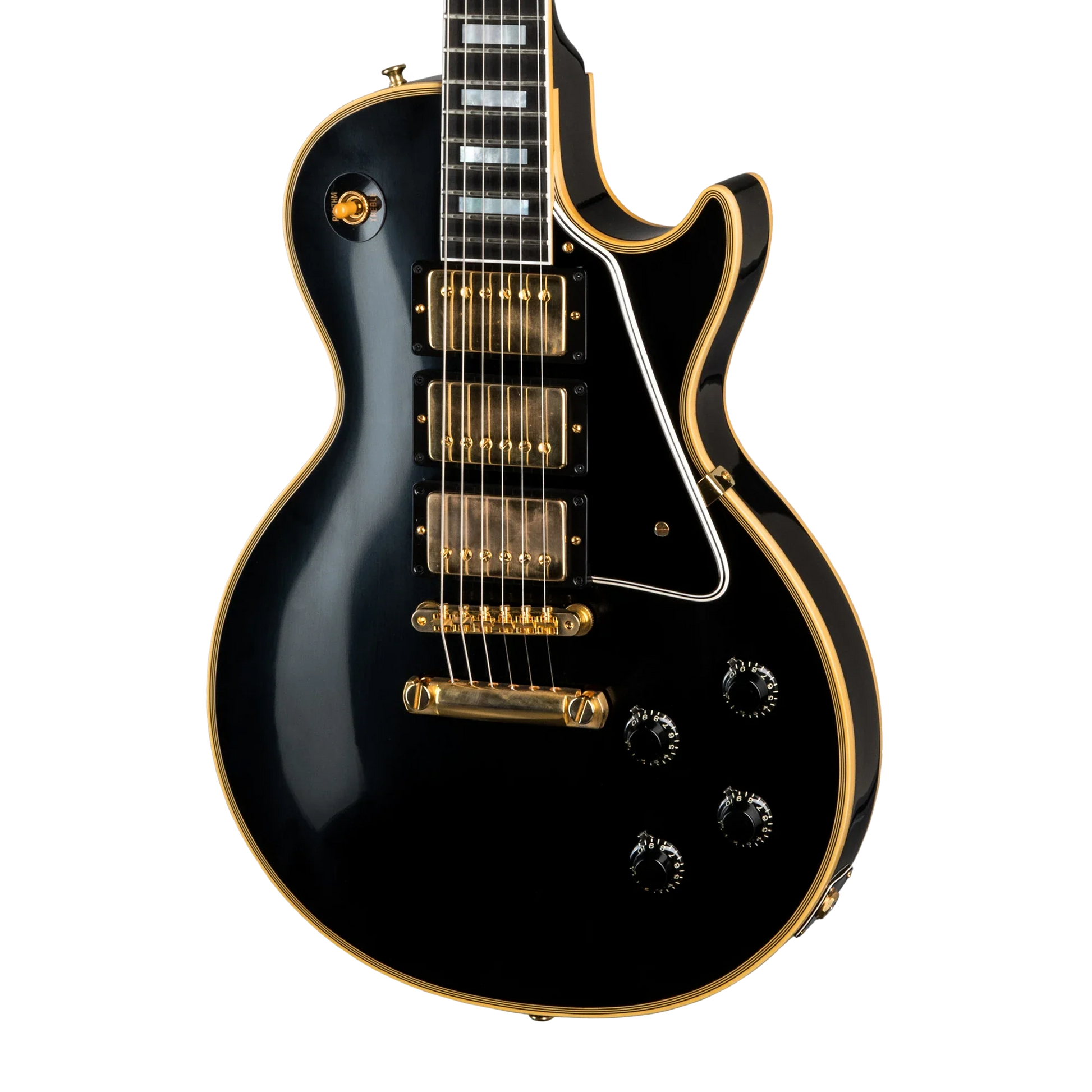 Gibson Custom 1957 Les Paul Custom Reissue 3-Pickup, VOS, Ebony