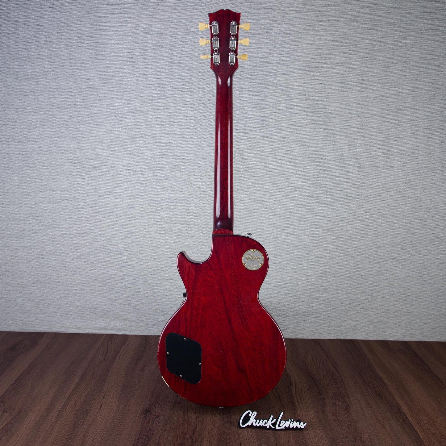 Gibson Custom Shop Murphy Lab 1960 Les Paul Standard V2 Bigsby BOTB Page 138 Light Aged Electric Guitar - #05196