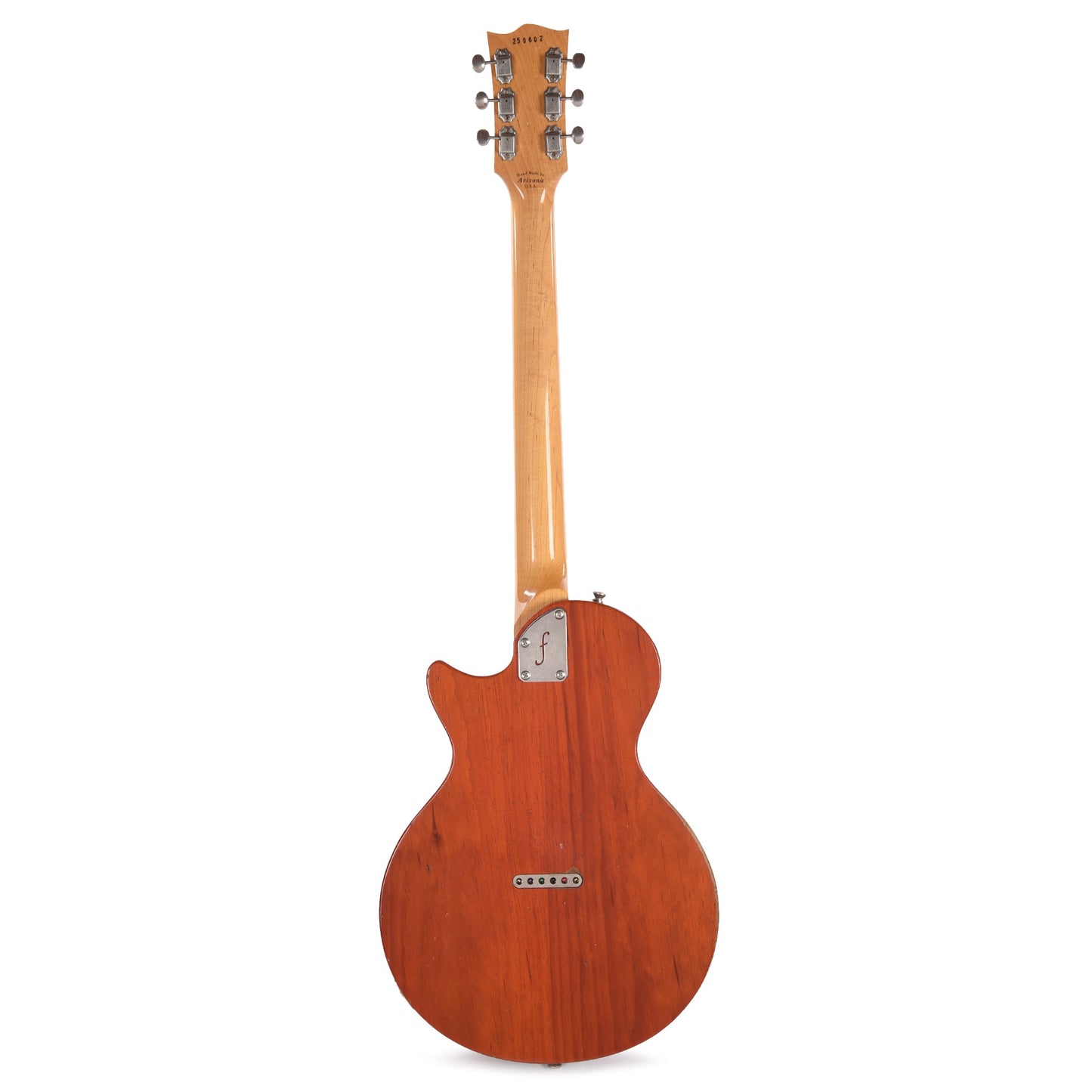 Fano Alt de Facto SP6 Faded Cherry Light Distress w/Mojo Pickups & Stainless Steel Frets