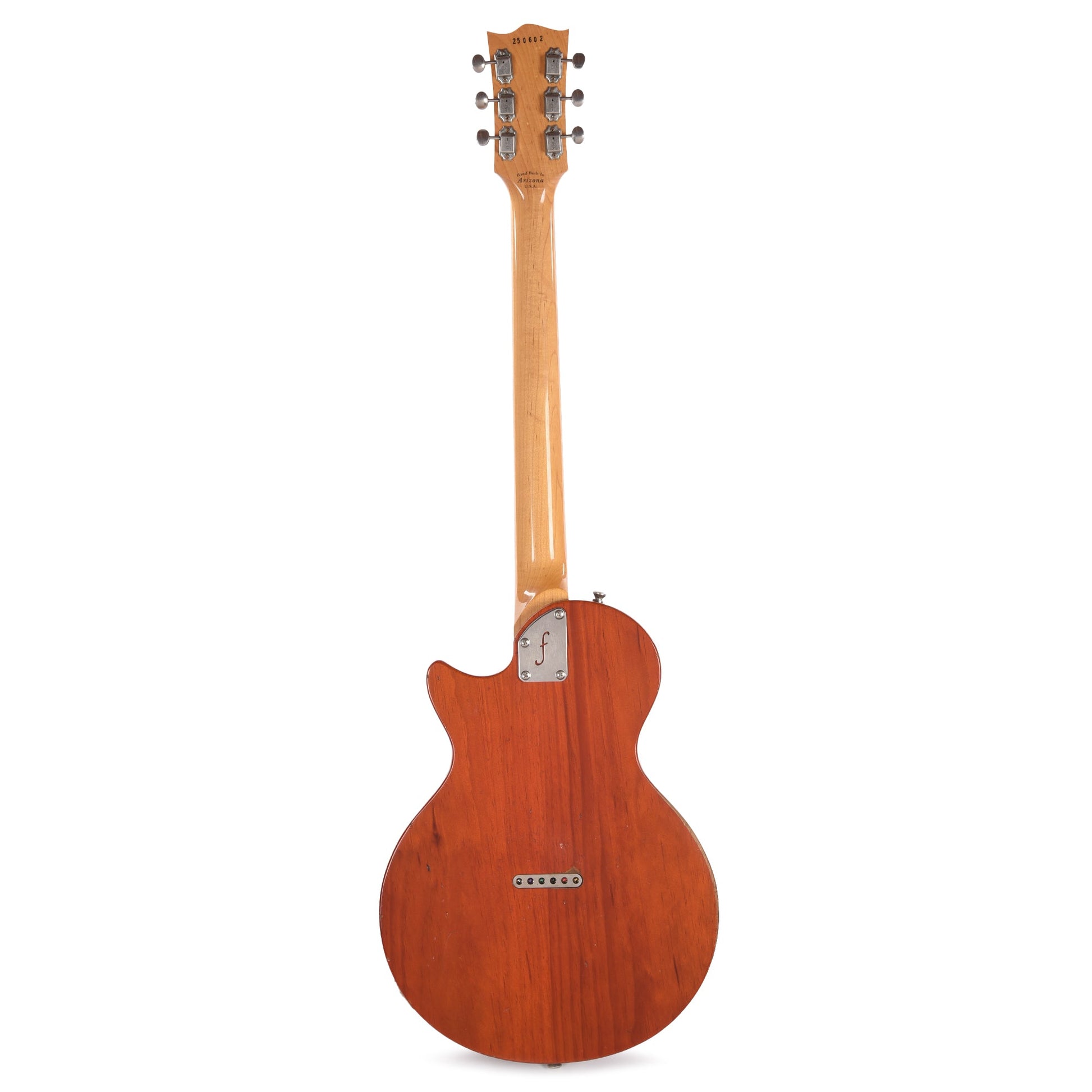 Fano Alt de Facto SP6 Faded Cherry Light Distress w/Mojo Pickups & Stainless Steel Frets