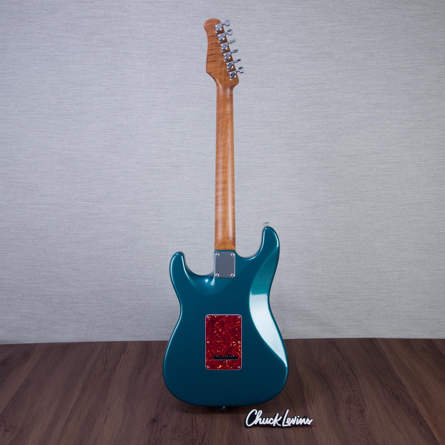 Suhr Limited Edition Classic S Antique Metallic Electric Guitar - Ocean Turquoise Metallic - #78113