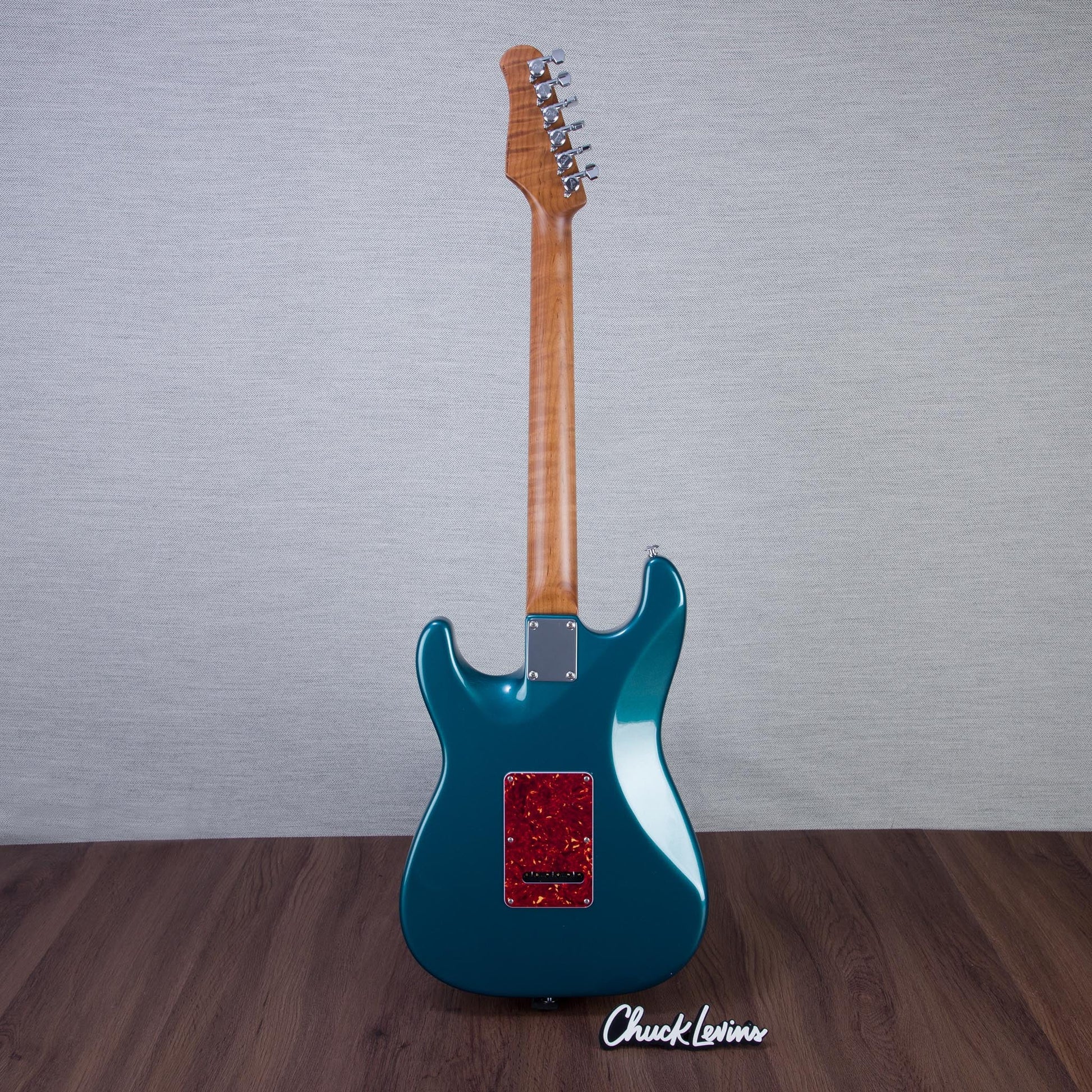 Suhr Limited Edition Classic S Antique Metallic Electric Guitar - Ocean Turquoise Metallic - #78113