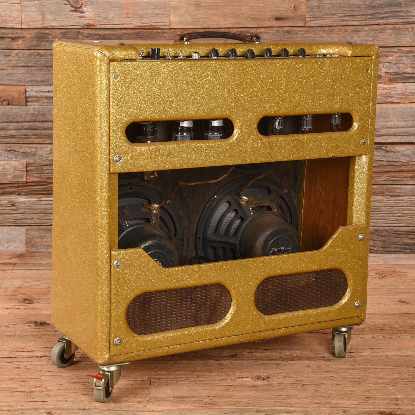 Fender Bassman 5F6A Gold Re-Tolex 1960