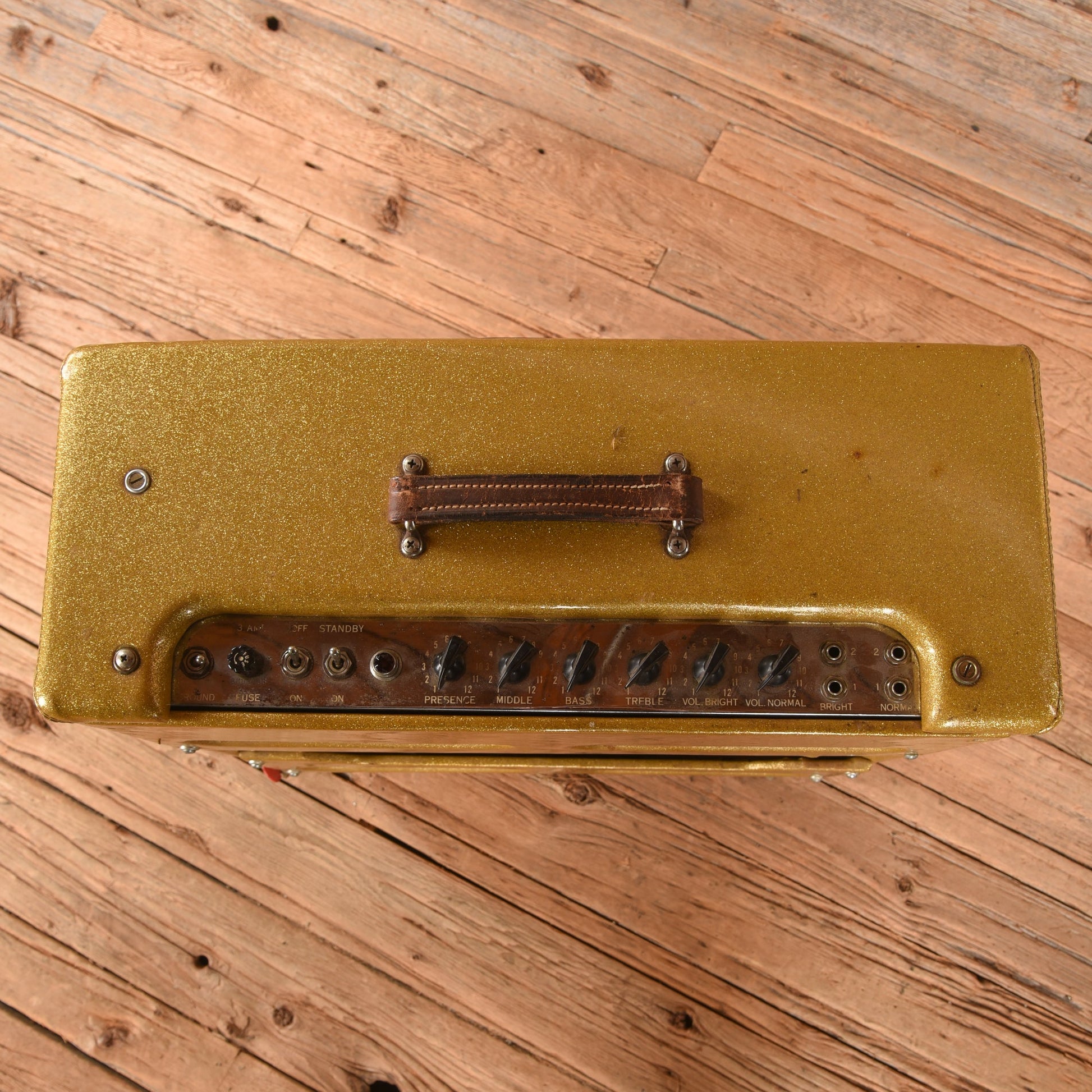 Fender Bassman 5F6A Gold Re-Tolex 1960