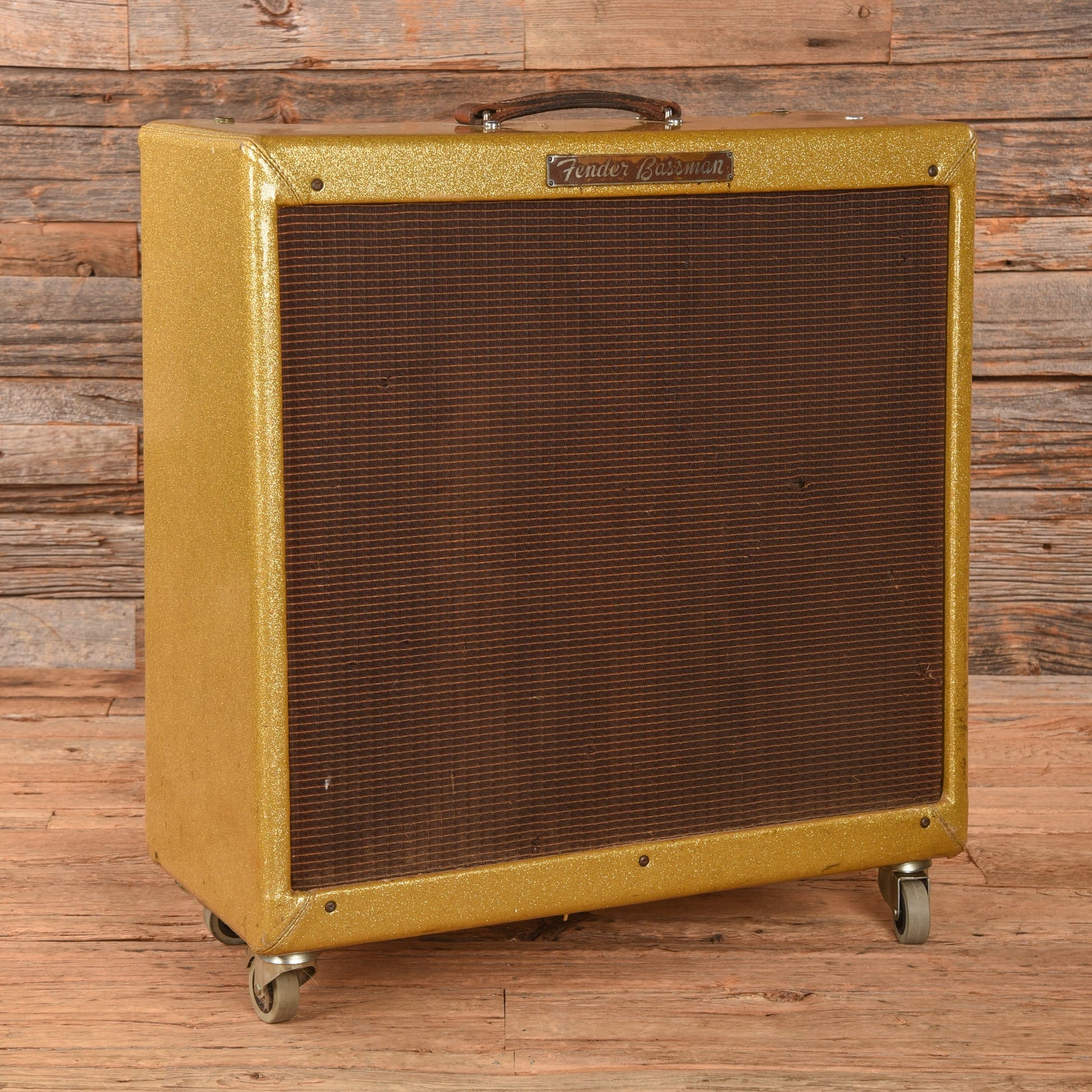 Fender Bassman 5F6A Gold Re-Tolex 1960