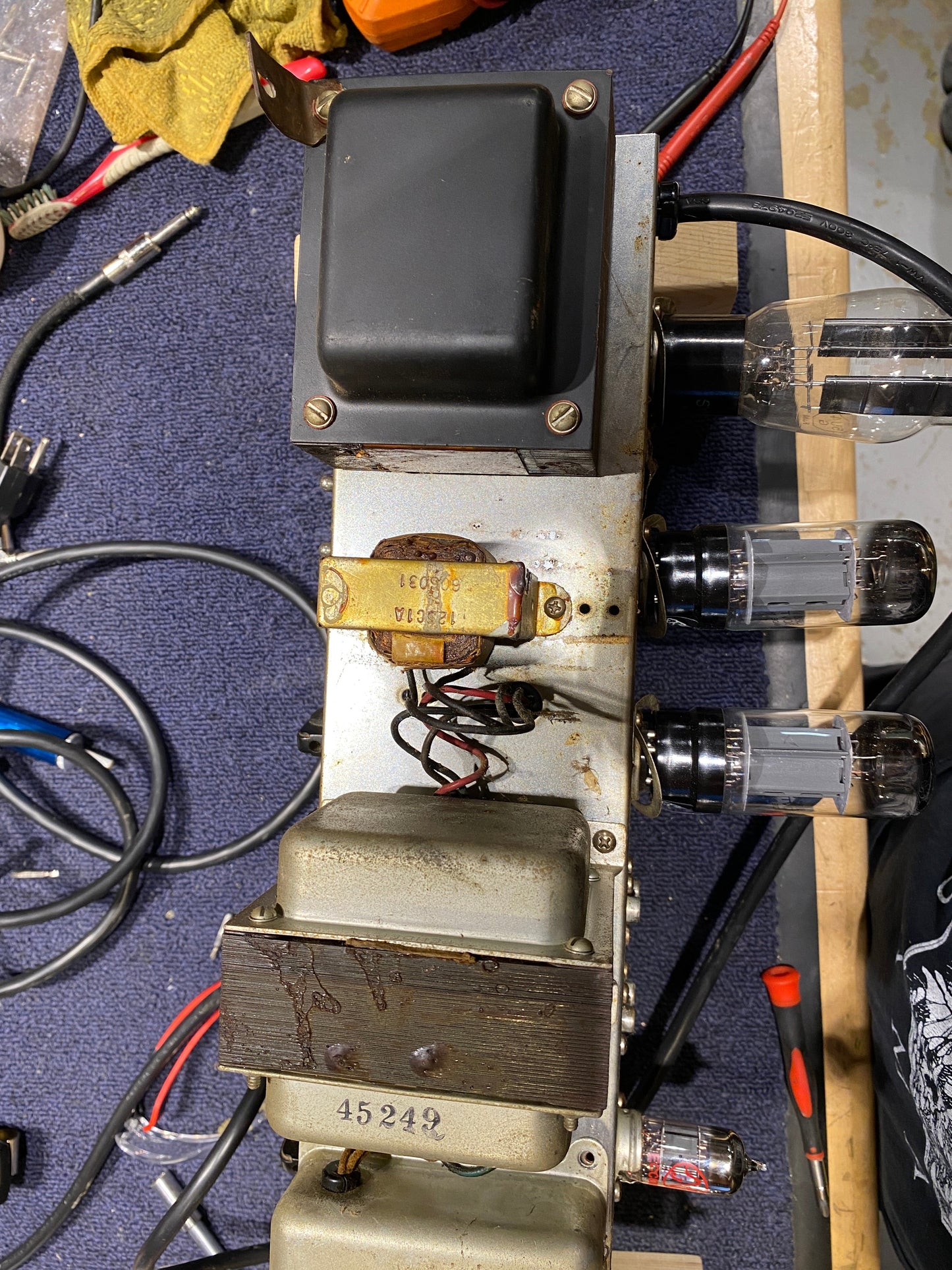 Fender Bassman 5F6A Gold Re-Tolex 1960