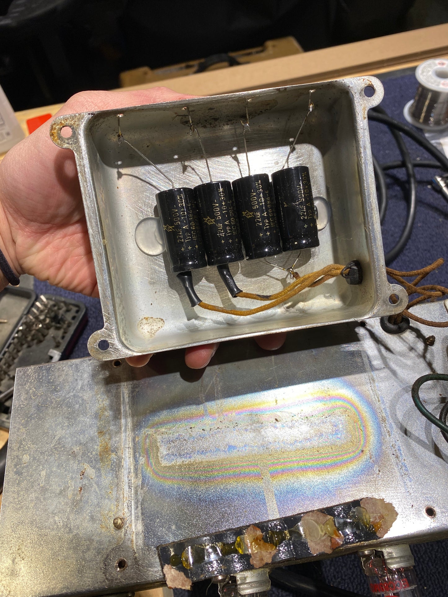 Fender Bassman 5F6A Gold Re-Tolex 1960
