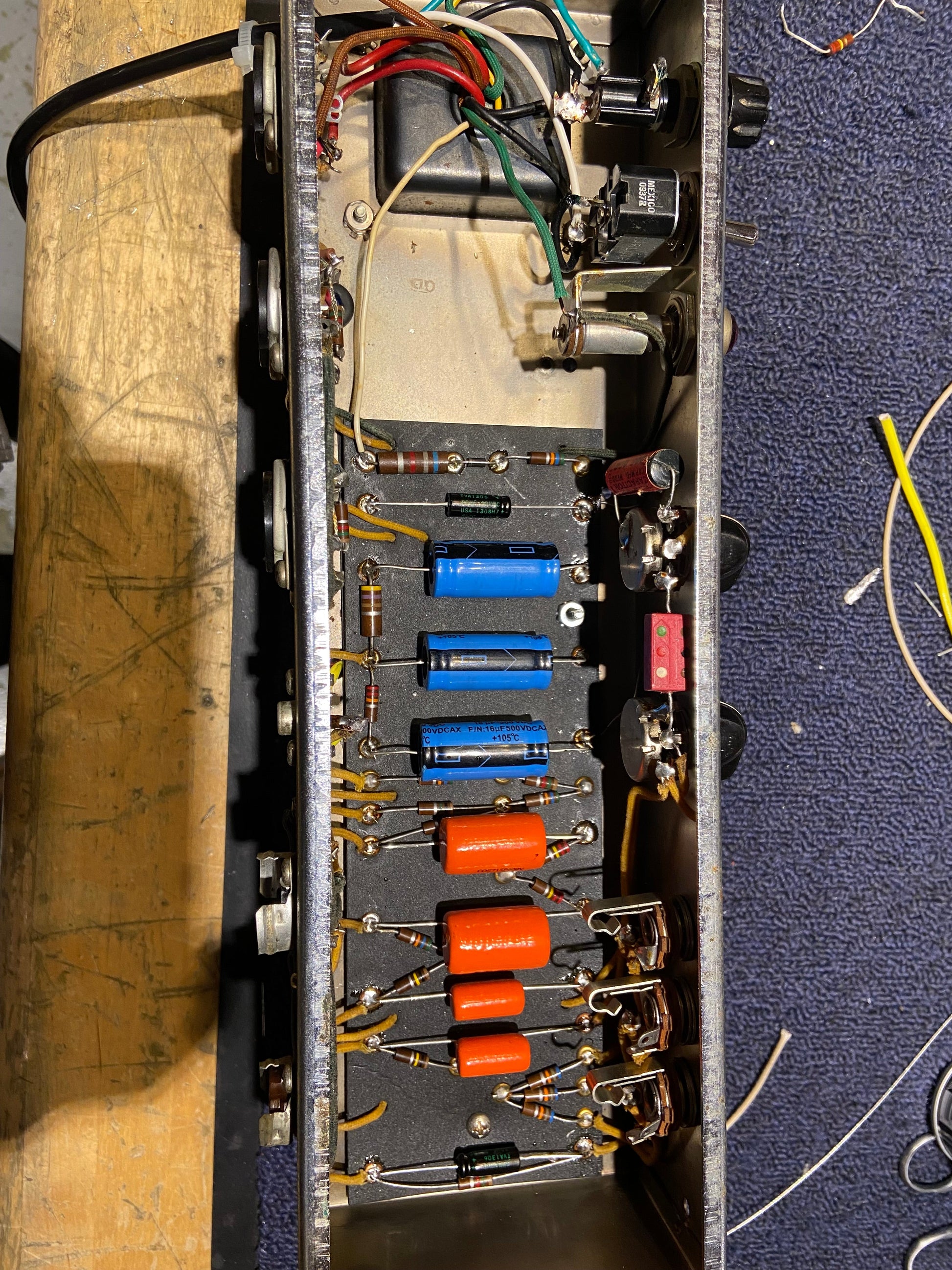 Fender Harvard No Tolex 1957