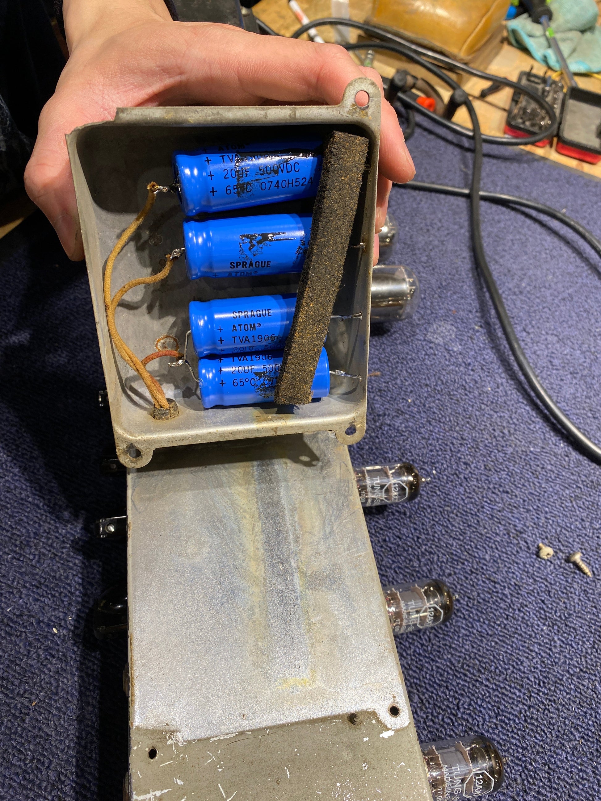 Fender Bassman 4x10" Recabbed  1960