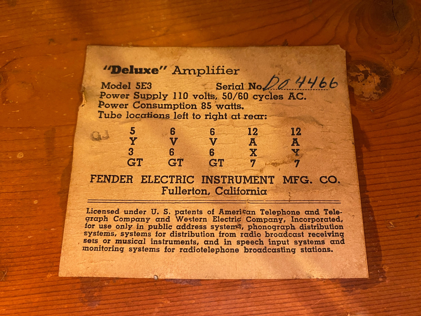 Fender Deluxe  1957