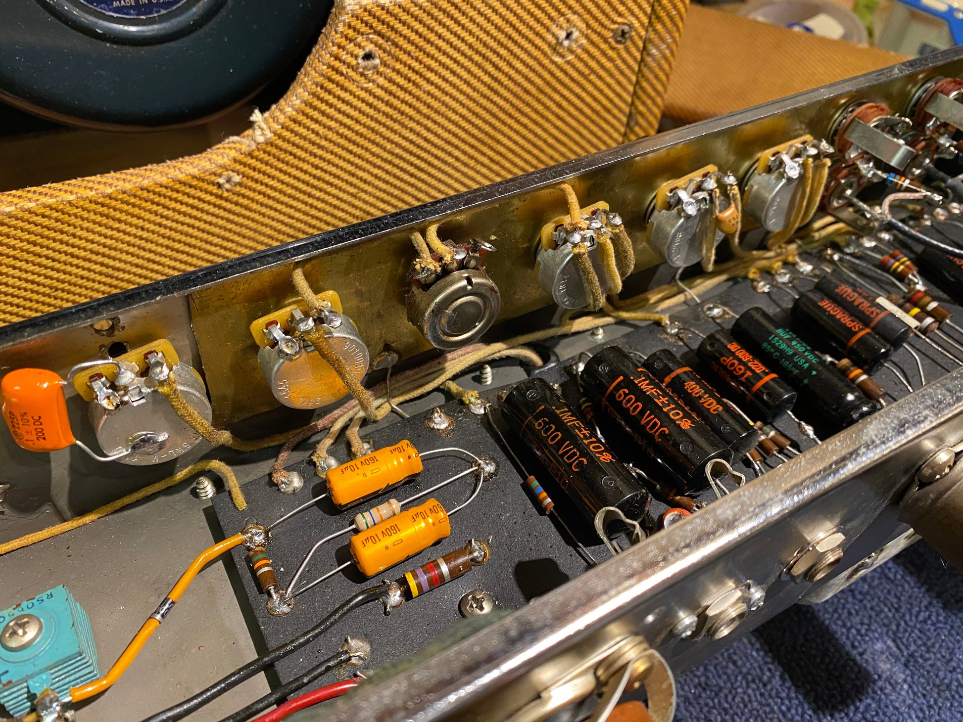 Fender Hi-Power Twin Model 5F8-A  1958