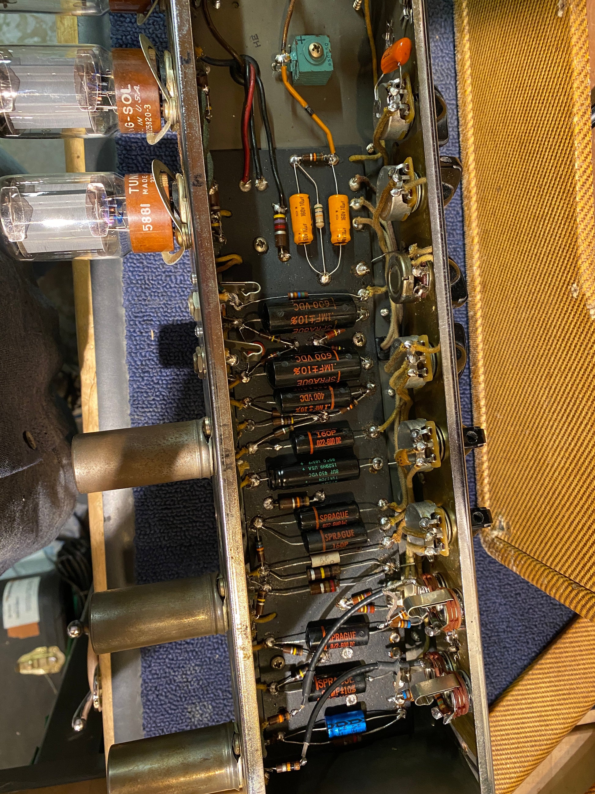 Fender Hi-Power Twin Model 5F8-A  1958