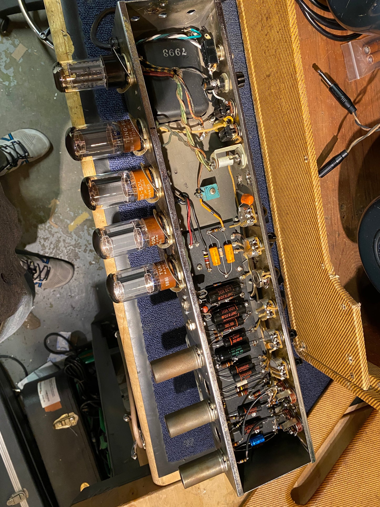 Fender Hi-Power Twin Model 5F8-A  1958