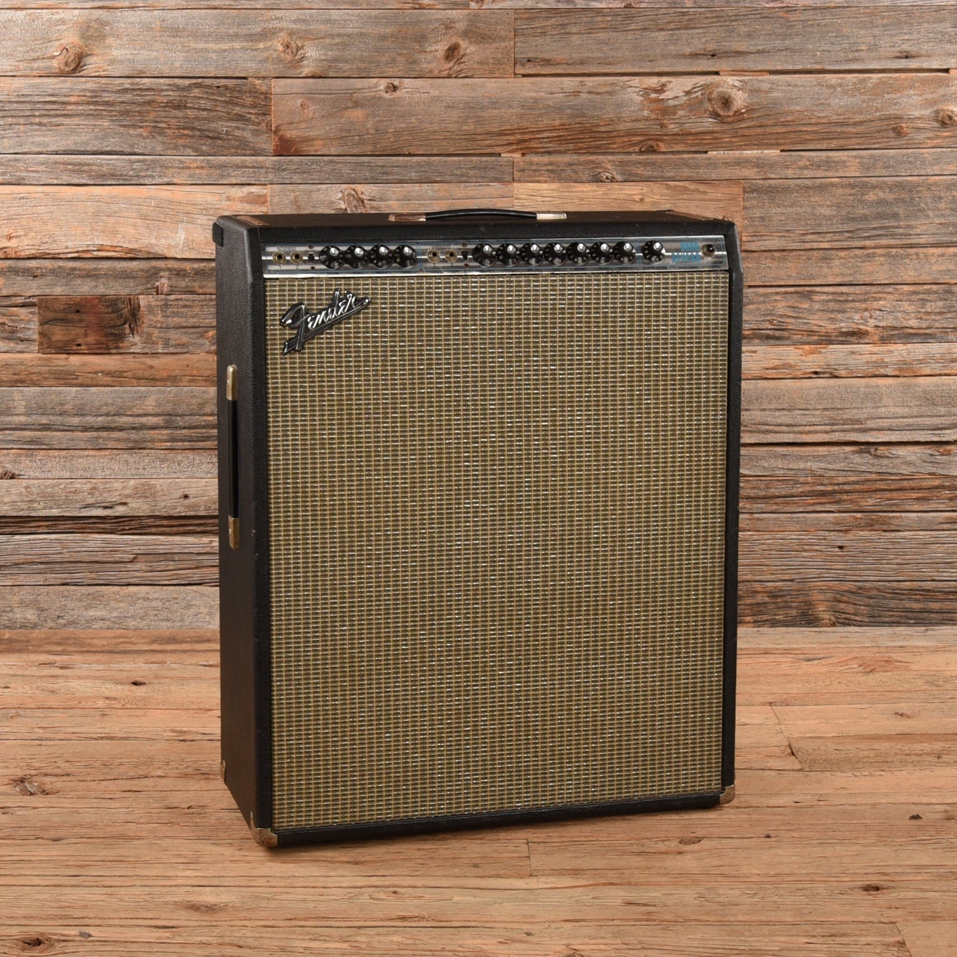 Fender Quad Reverb 2-Channel 100-Watt 4x12" Guitar Combo Amp w/ Road Case  1972