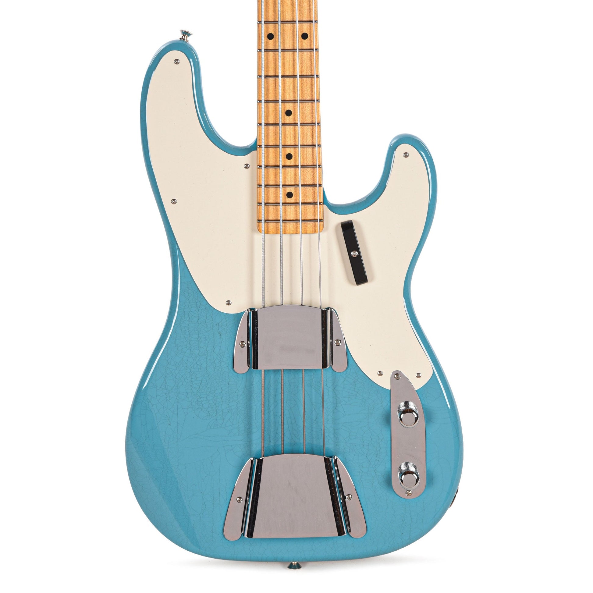 Fender Custom Shop 1955 Precision Bass Deluxe Closet Classic Faded Taos Turquoise