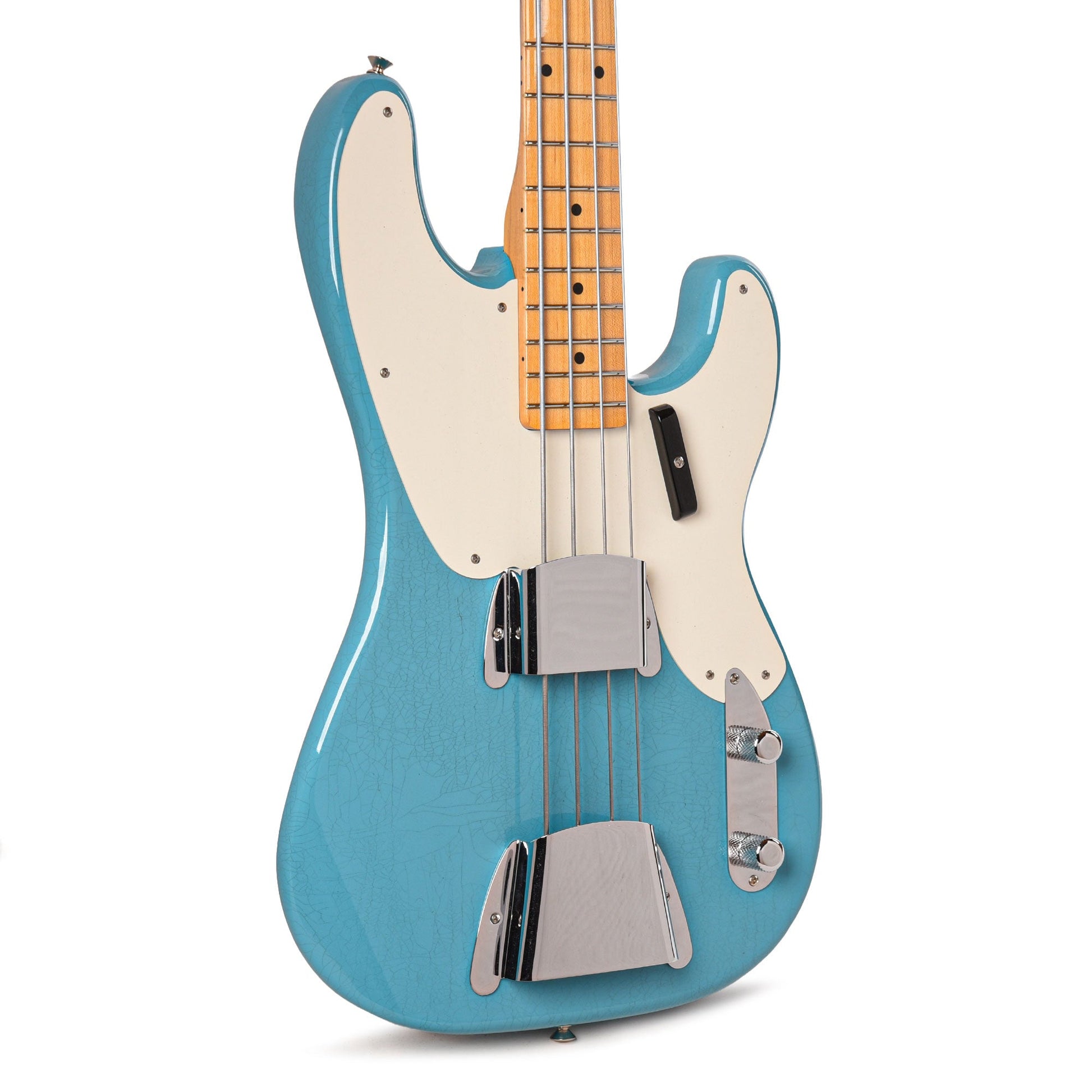 Fender Custom Shop 1955 Precision Bass Deluxe Closet Classic Faded Taos Turquoise