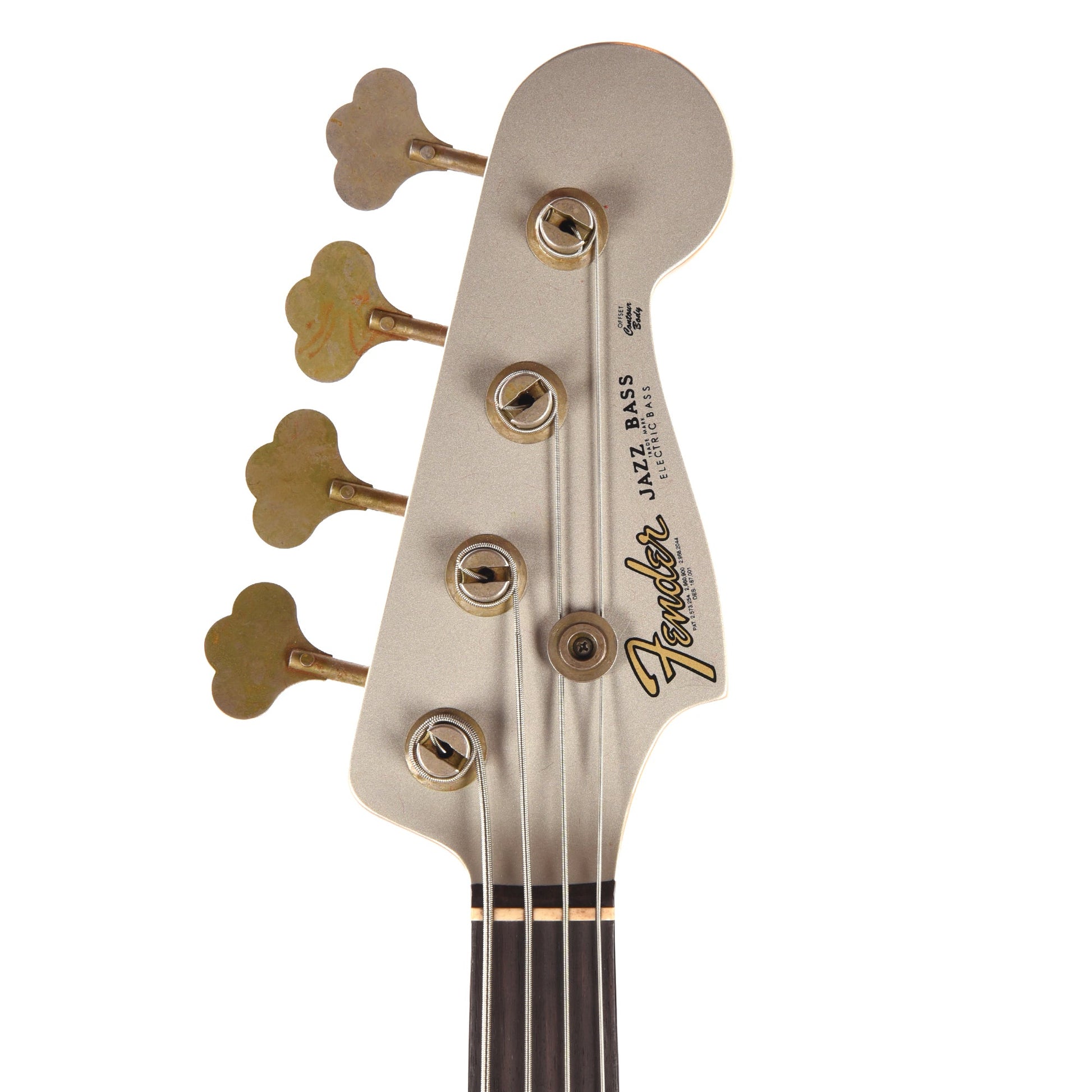 Fender Custom Shop 1965 Jazz Bass Journeyman Relic Faded Inca Silver
