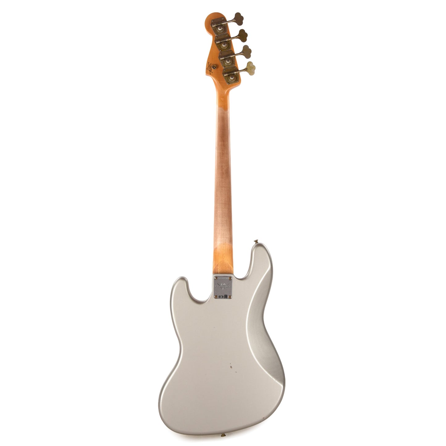 Fender Custom Shop 1965 Jazz Bass Journeyman Relic Faded Inca Silver