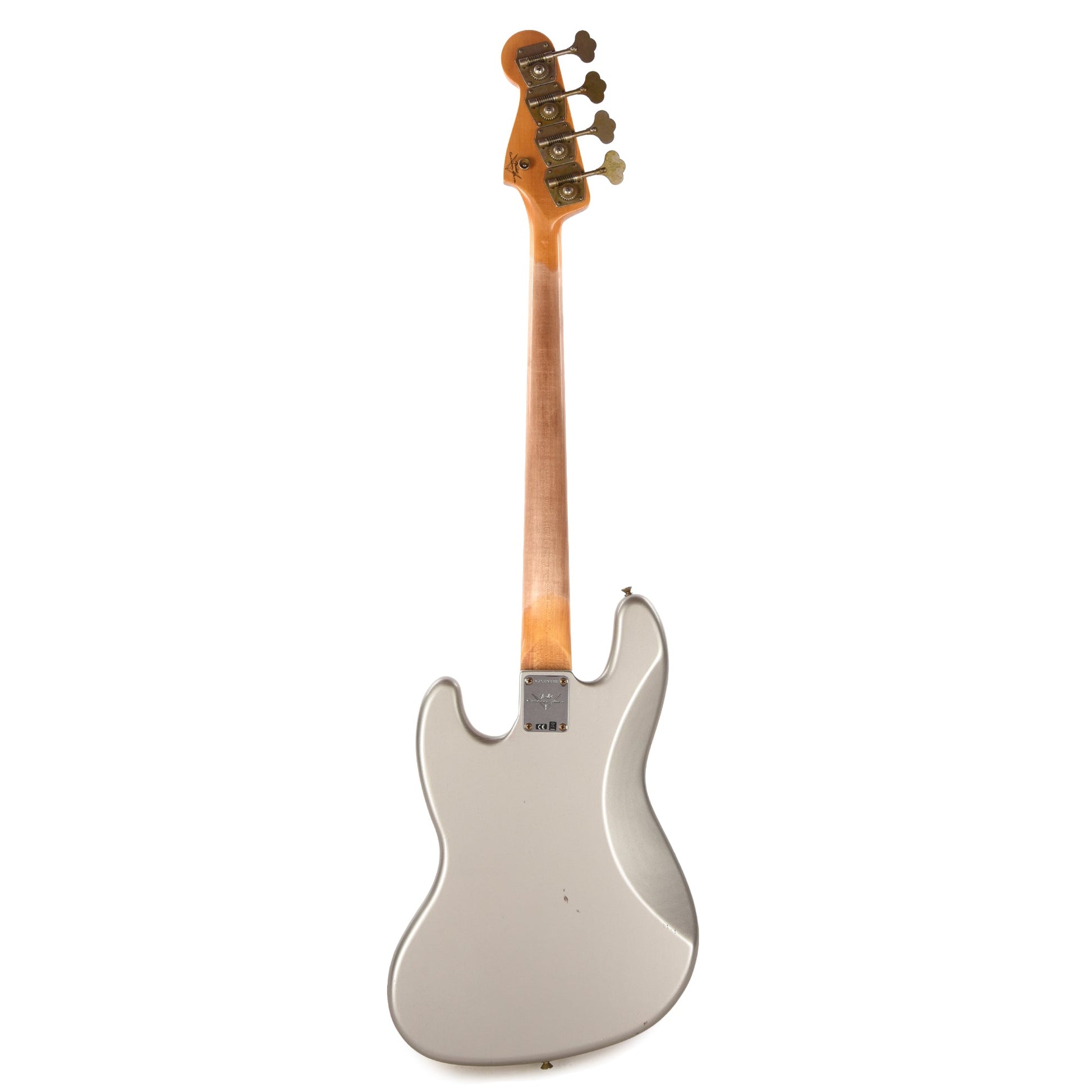 Fender Custom Shop 1965 Jazz Bass Journeyman Relic Faded Inca Silver