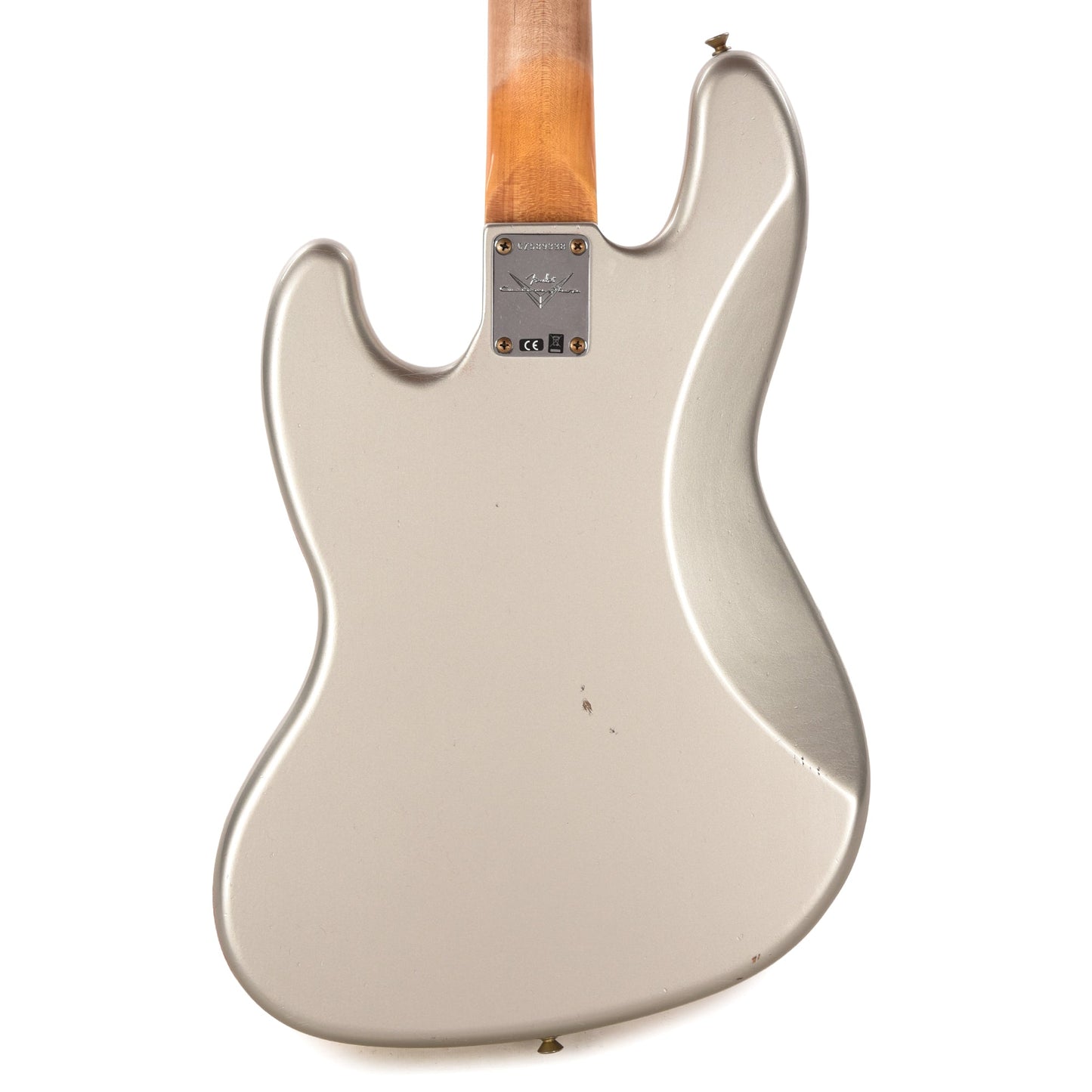 Fender Custom Shop 1965 Jazz Bass Journeyman Relic Faded Inca Silver