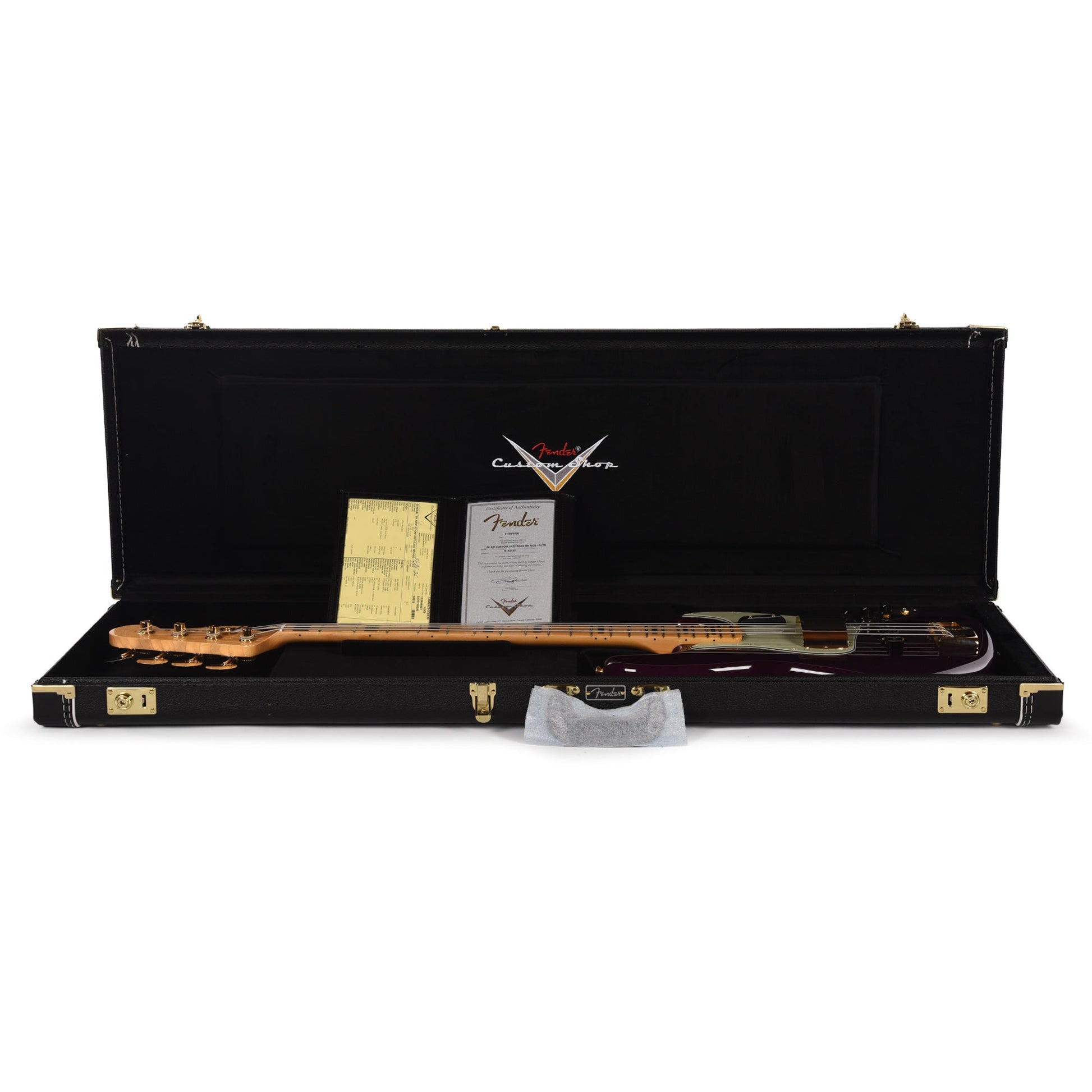Fender Custom Shop American Custom Jazz Bass NOS Purple Transparent