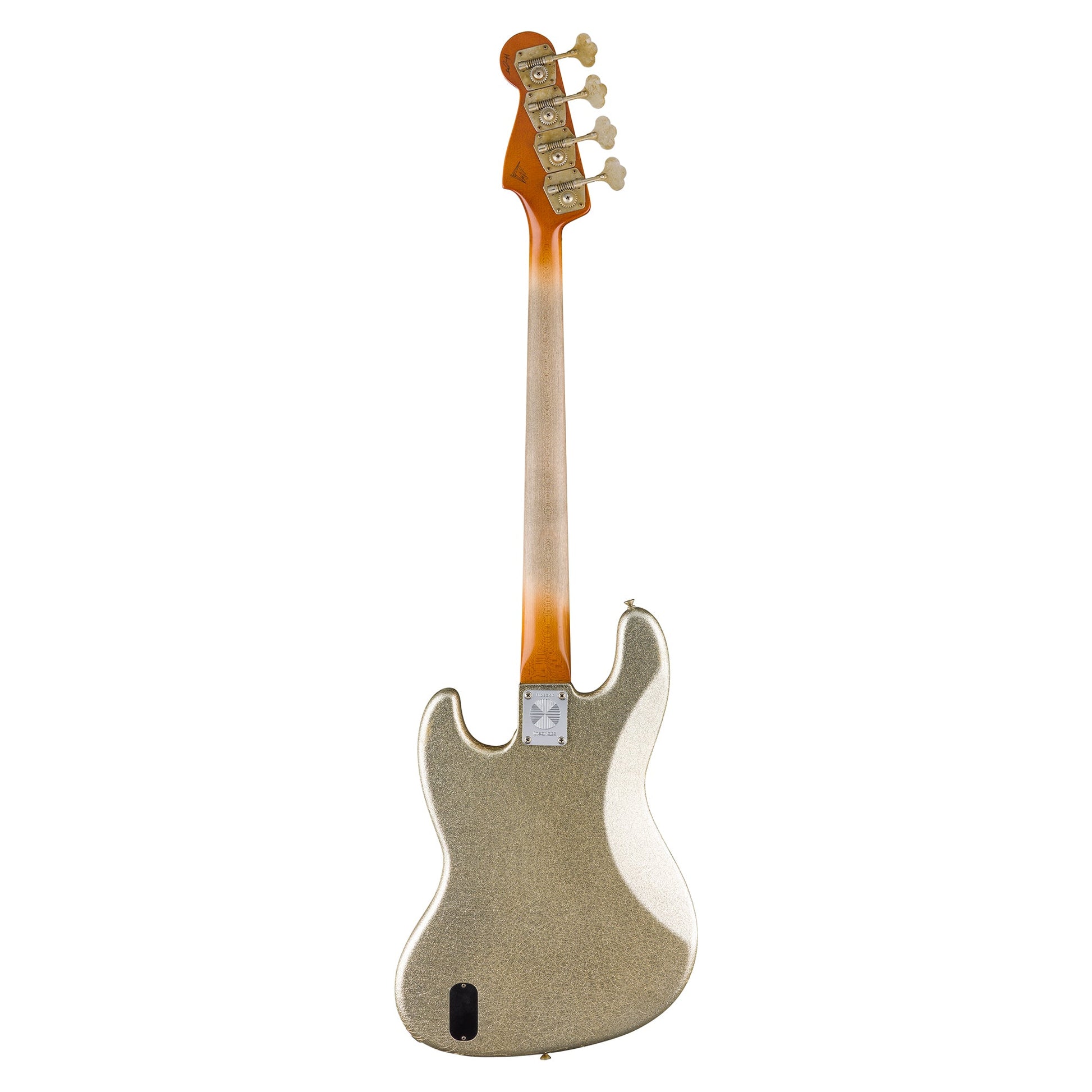 Fender Custom Shop Limited Edition Adrian Younge Jazz Bass Journeyman Relic Aged Silver Sparkle Master Built by Levi Perry