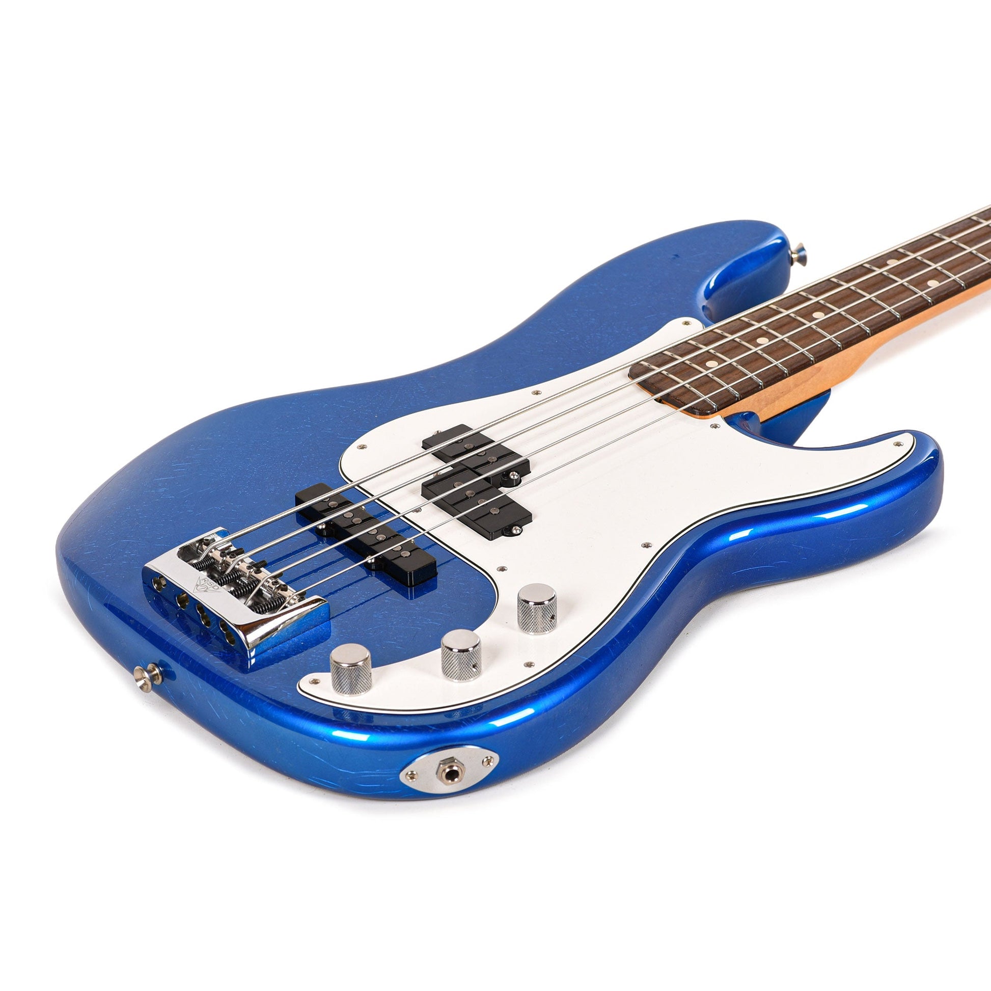 Fender Custom Shop P-J Bass Blue Sapphire Metallic Deluxe Closet Classic RW Master Built by Dennis Galuszka