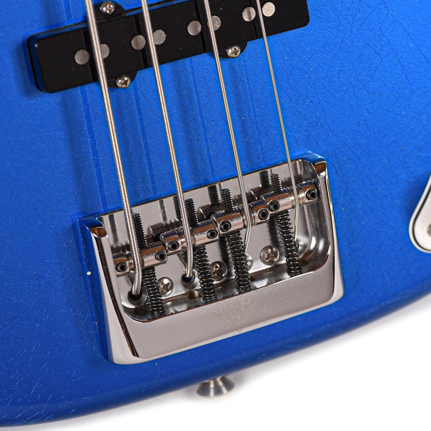Fender Custom Shop P-J Bass Blue Sapphire Metallic Deluxe Closet Classic RW Master Built by Dennis Galuszka