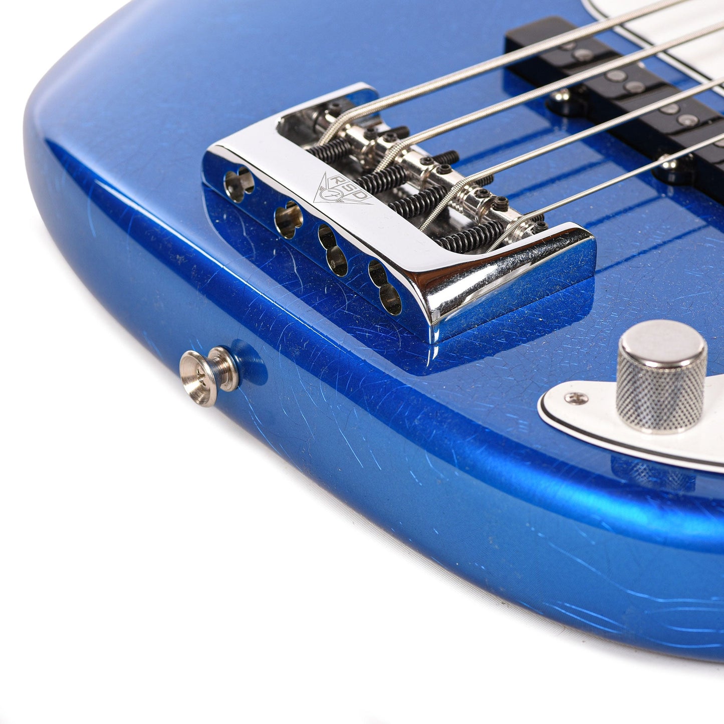Fender Custom Shop P-J Bass Blue Sapphire Metallic Deluxe Closet Classic RW Master Built by Dennis Galuszka