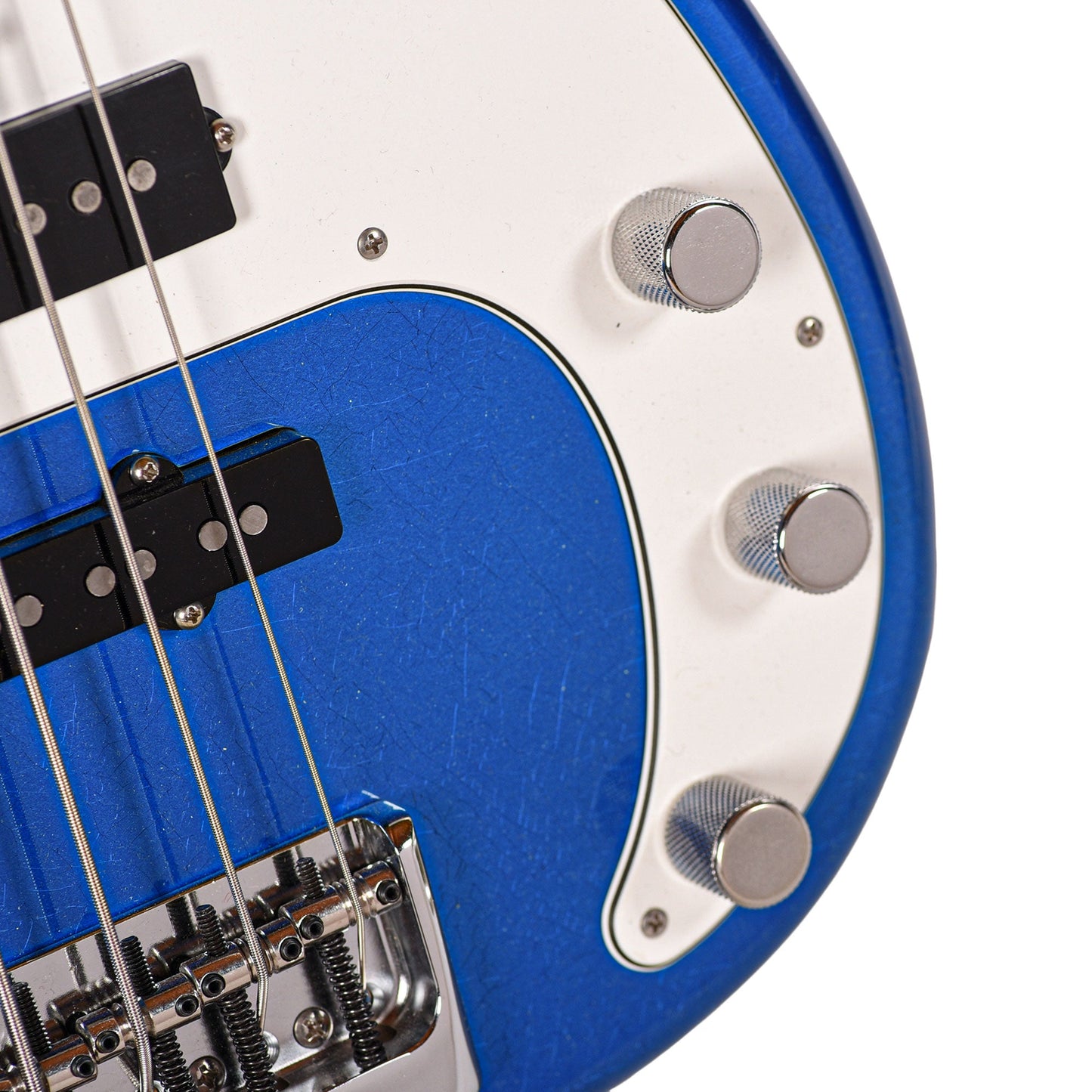 Fender Custom Shop P-J Bass Blue Sapphire Metallic Deluxe Closet Classic RW Master Built by Dennis Galuszka