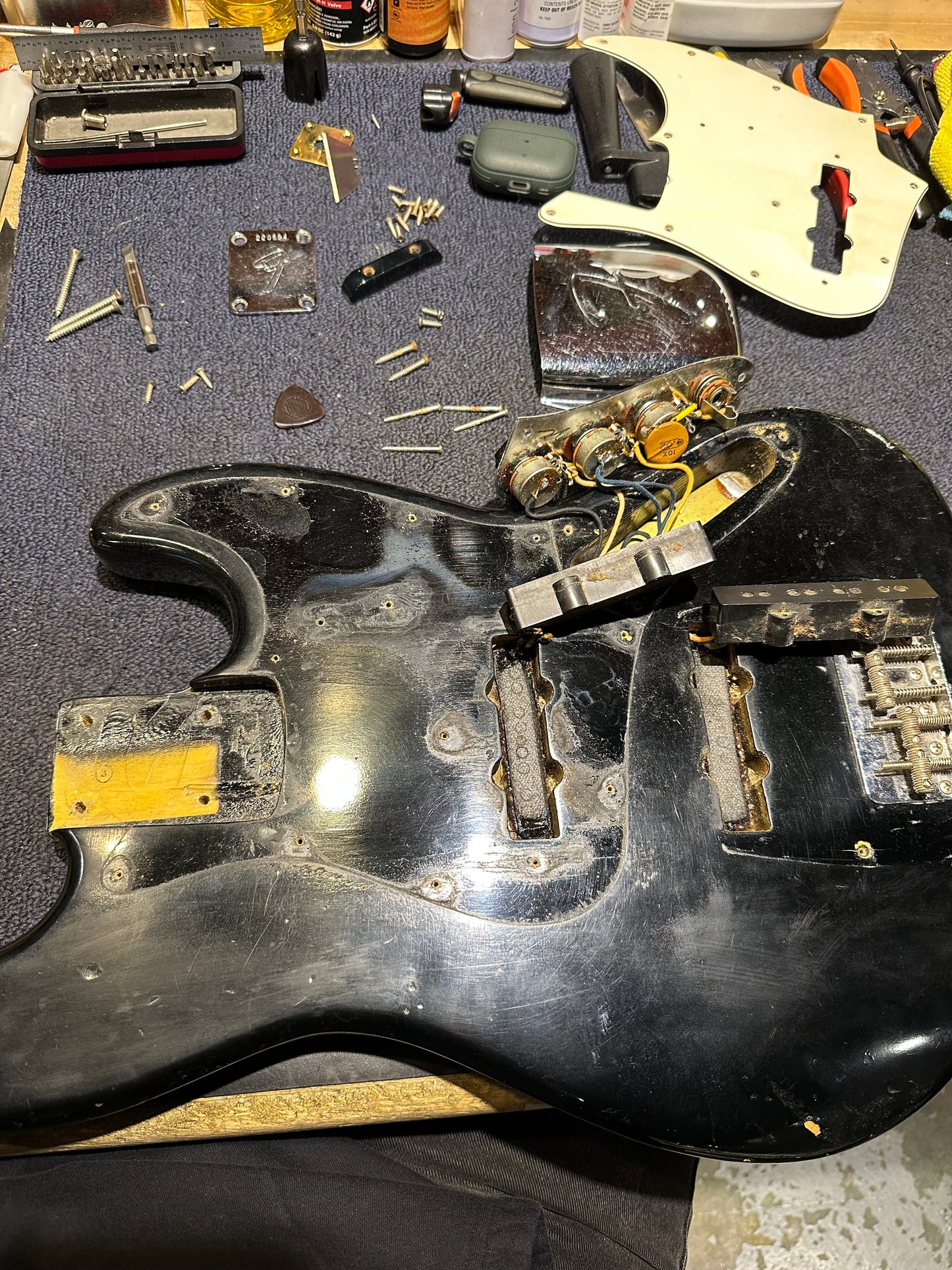 Fender Jazz Bass Black 1966