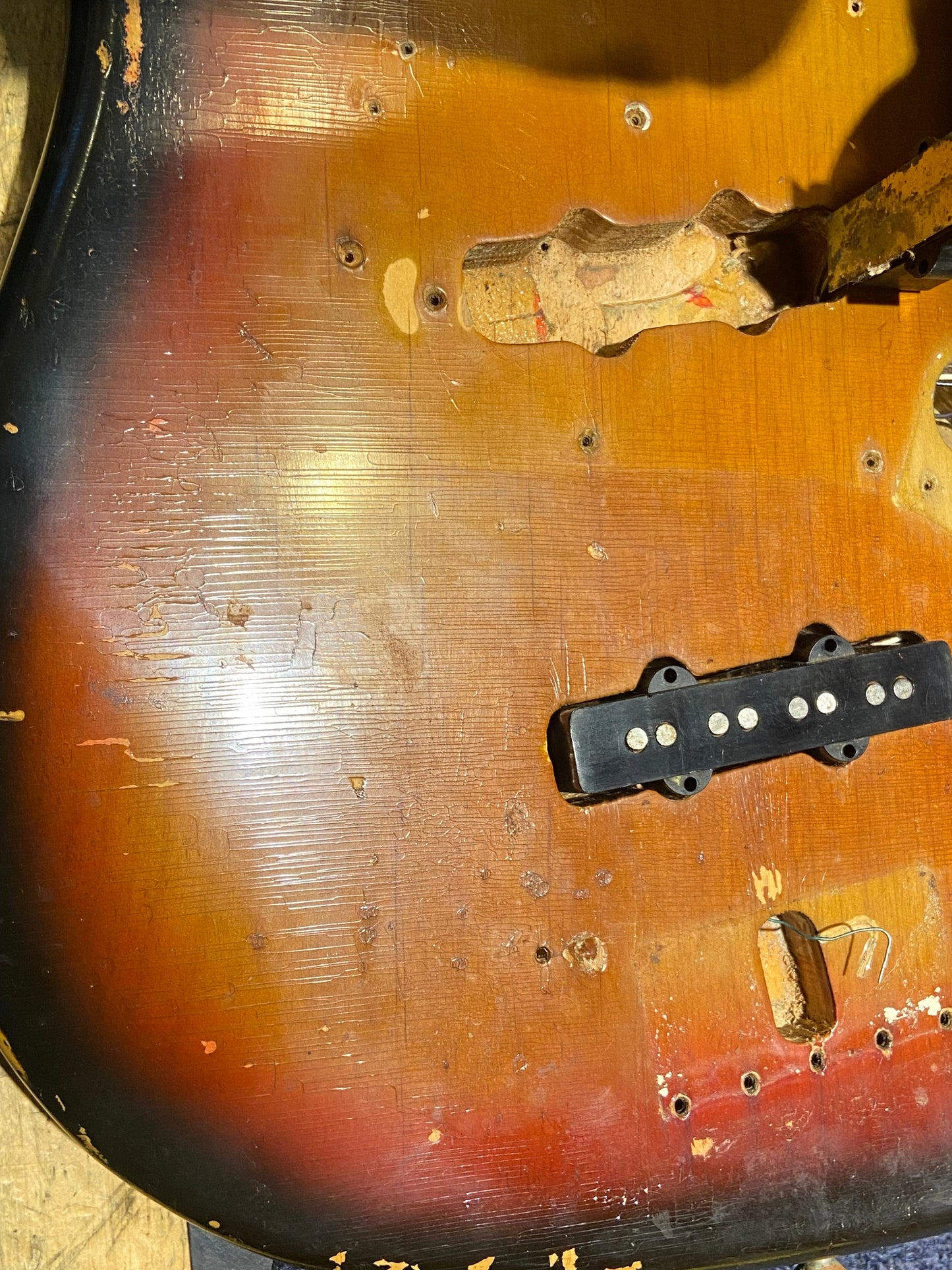 Fender Jazz Bass w/1966 Neck and 1974 Body Sunburst