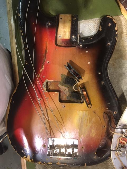 Fender Precision Bass Sunburst 1964