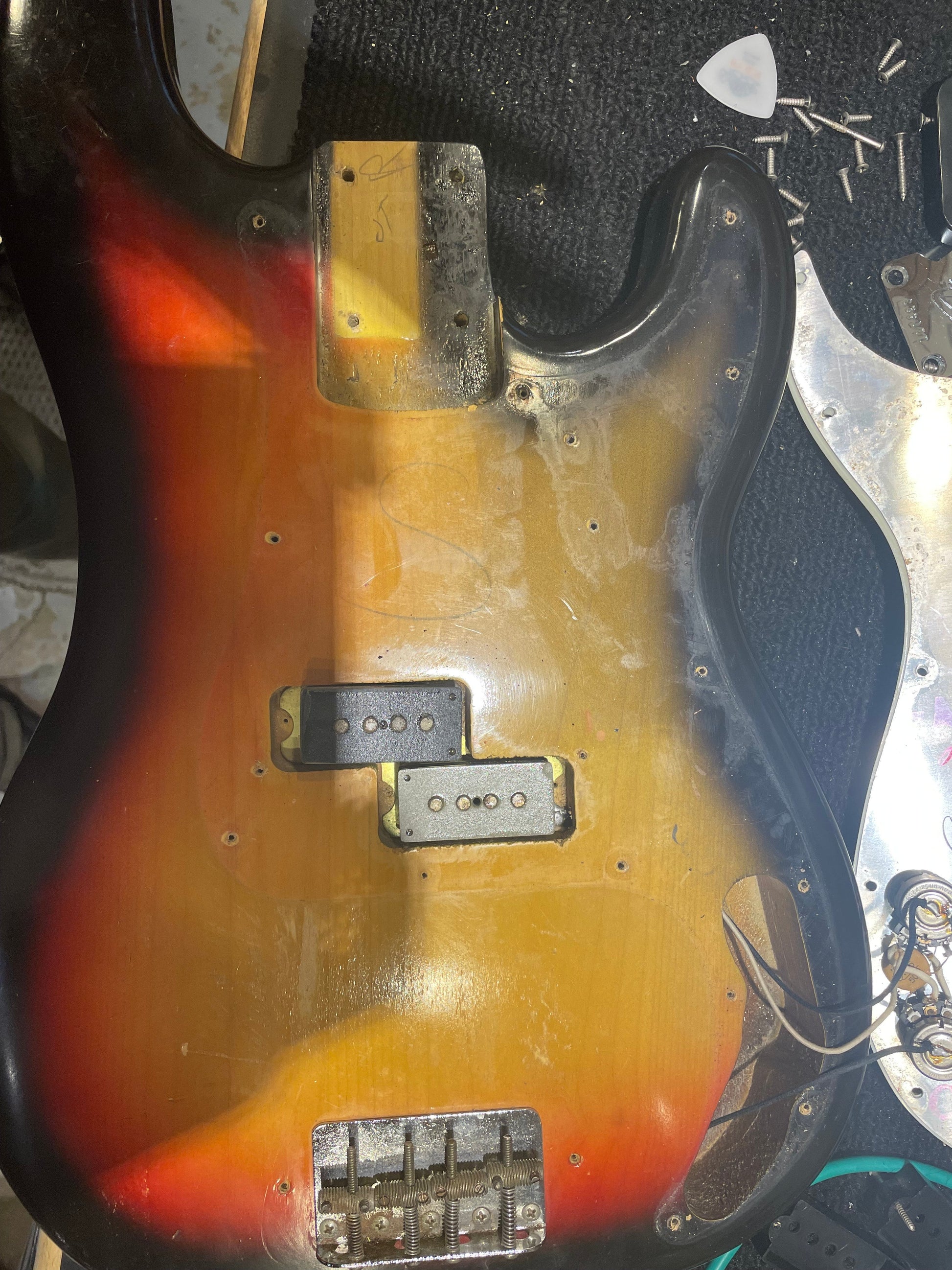 Fender Precision Bass Sunburst 1965