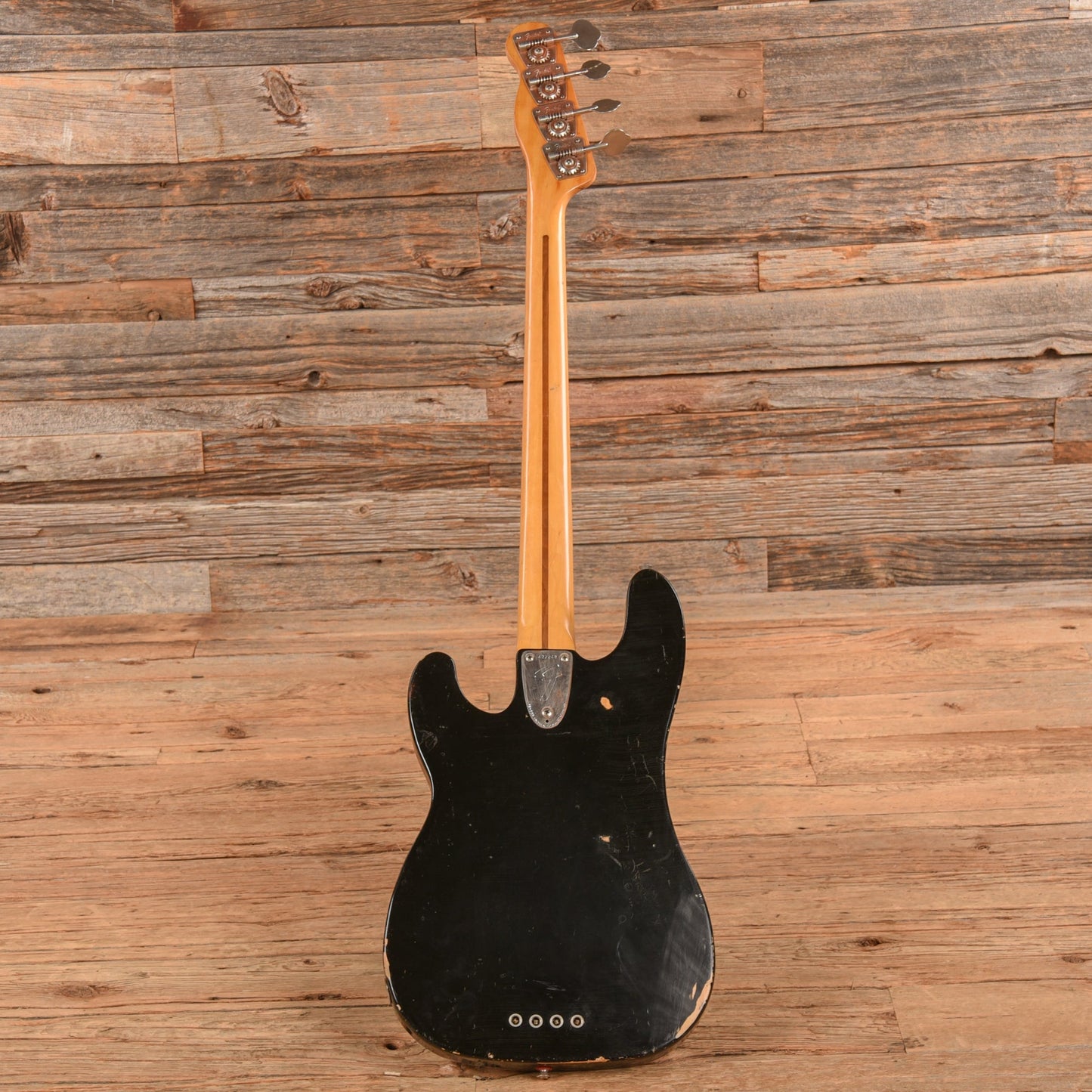 Fender Tele Bass 1974 Black - Dave Amato of REO Speedwagon