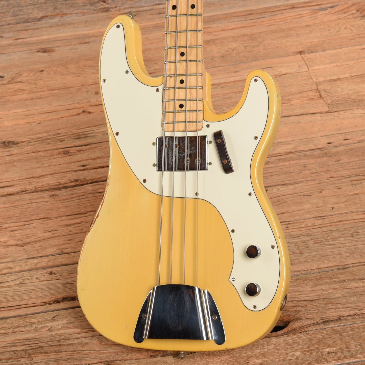 Fender Telecaster Bass Blonde 1972  - Dave Amato of REO Speedwagon