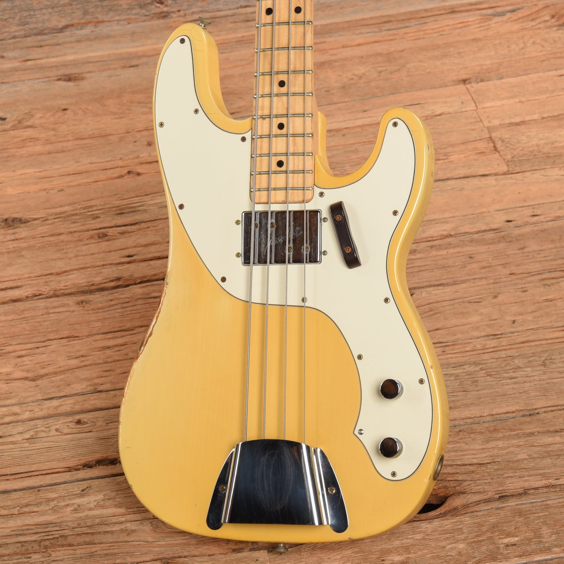 Fender Telecaster Bass Blonde 1972  - Dave Amato of REO Speedwagon