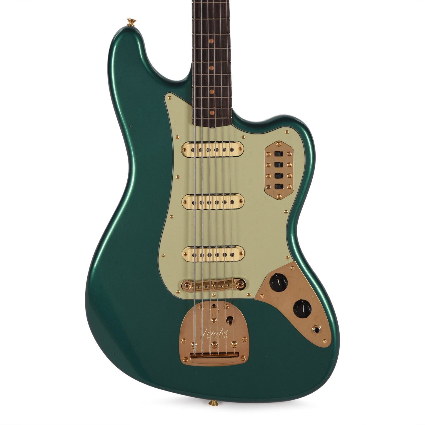 Fender Custom Shop 1966 Bass VI Journeyman Relic Aged British Racing Green