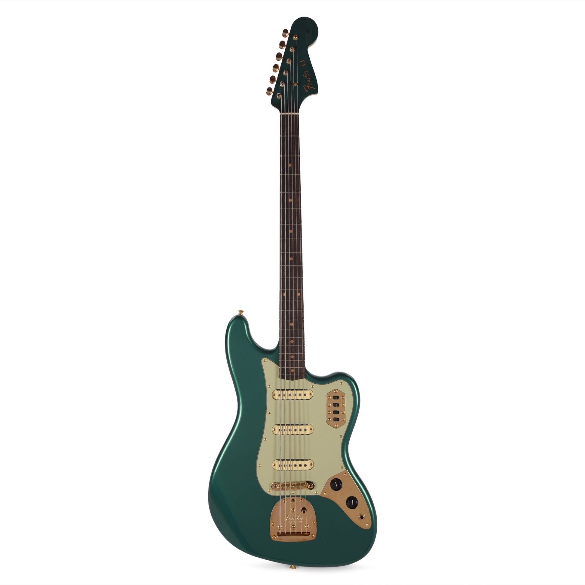 Fender Custom Shop 1966 Bass VI Journeyman Relic Aged British Racing Green