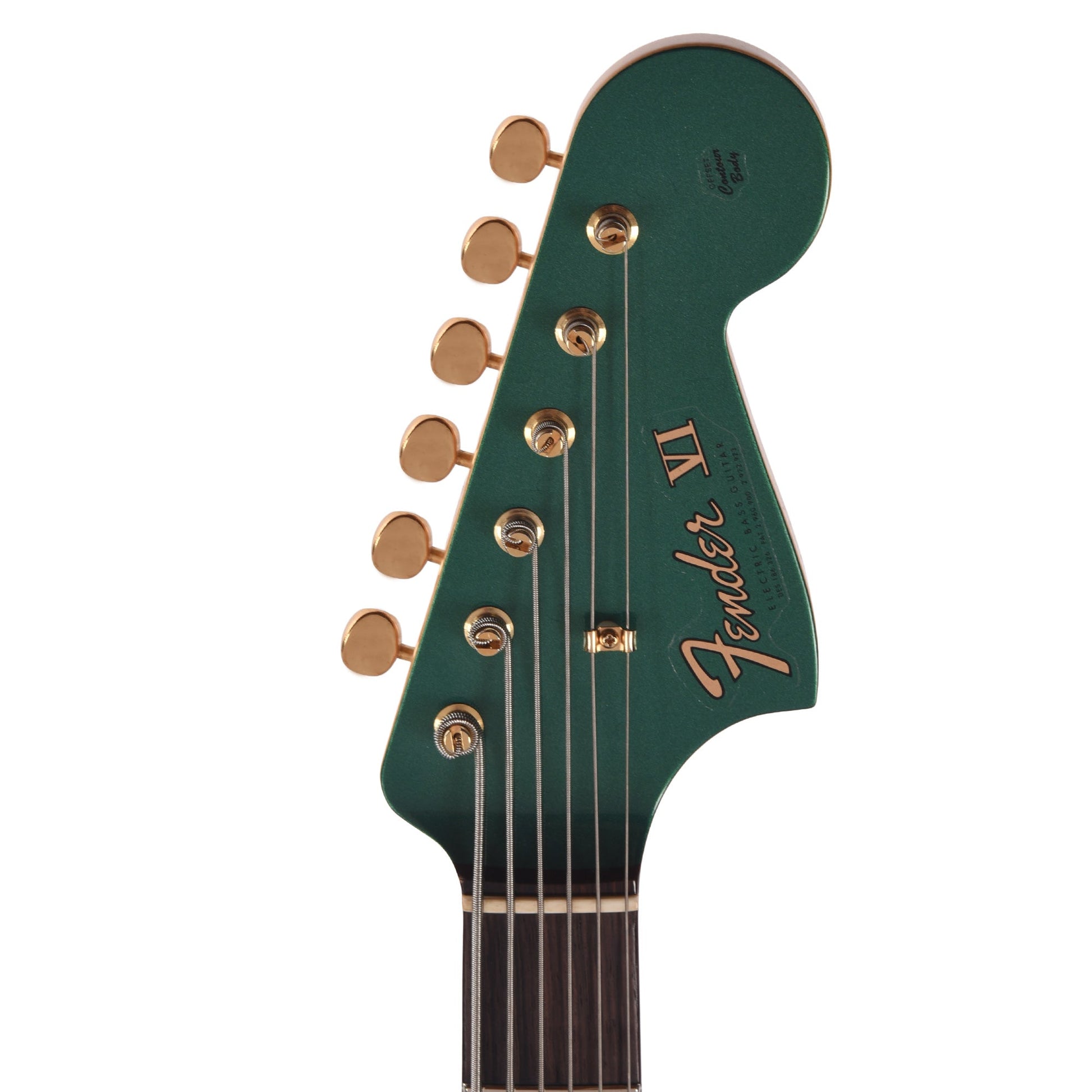 Fender Custom Shop 1966 Bass VI Journeyman Relic Aged British Racing Green