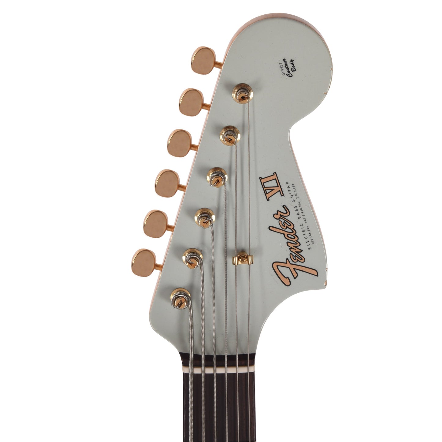 Fender Custom Shop 1966 Bass VI Journeyman Relic Faded Aged Sonic Blue