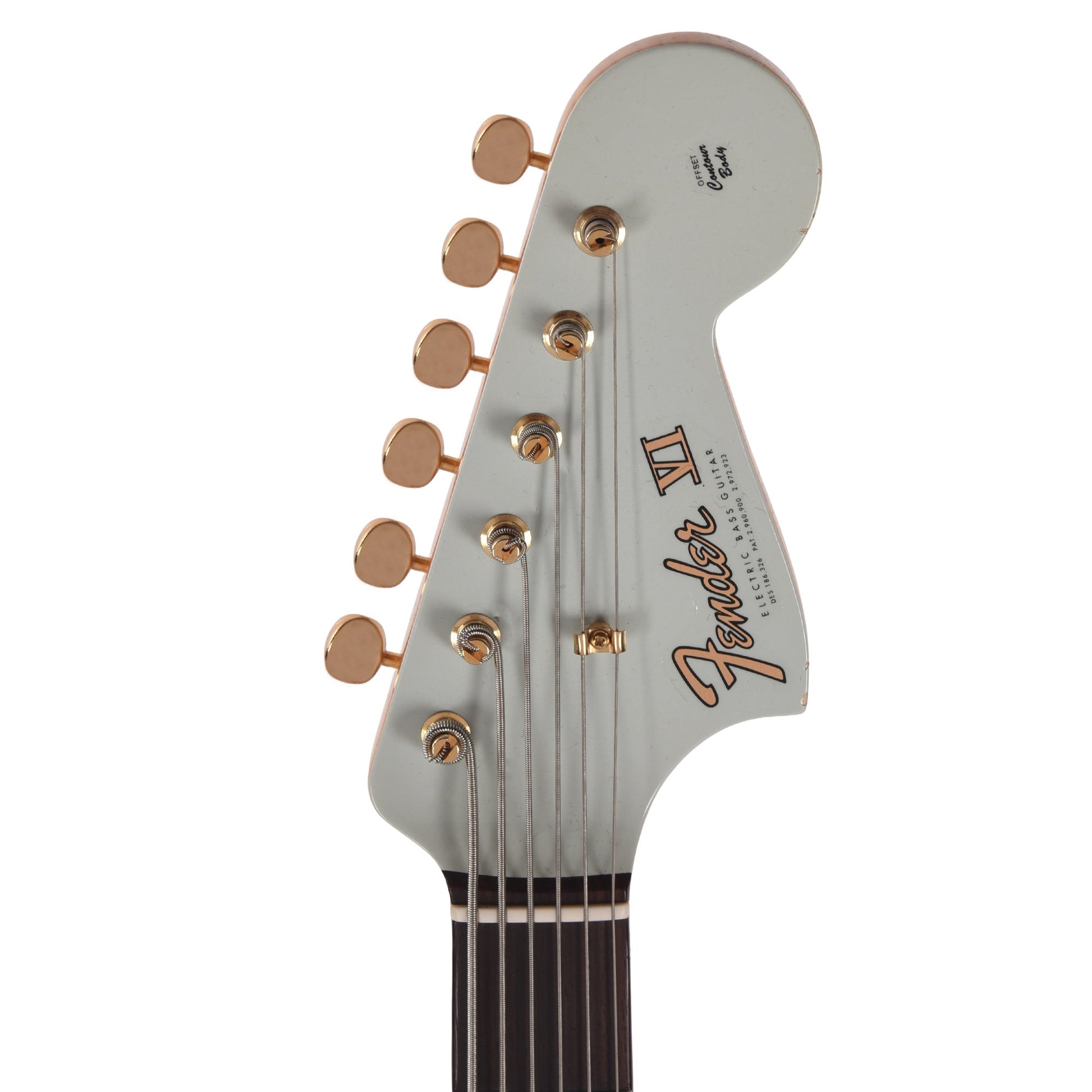 Fender Custom Shop 1966 Bass VI Journeyman Relic Faded Aged Sonic Blue