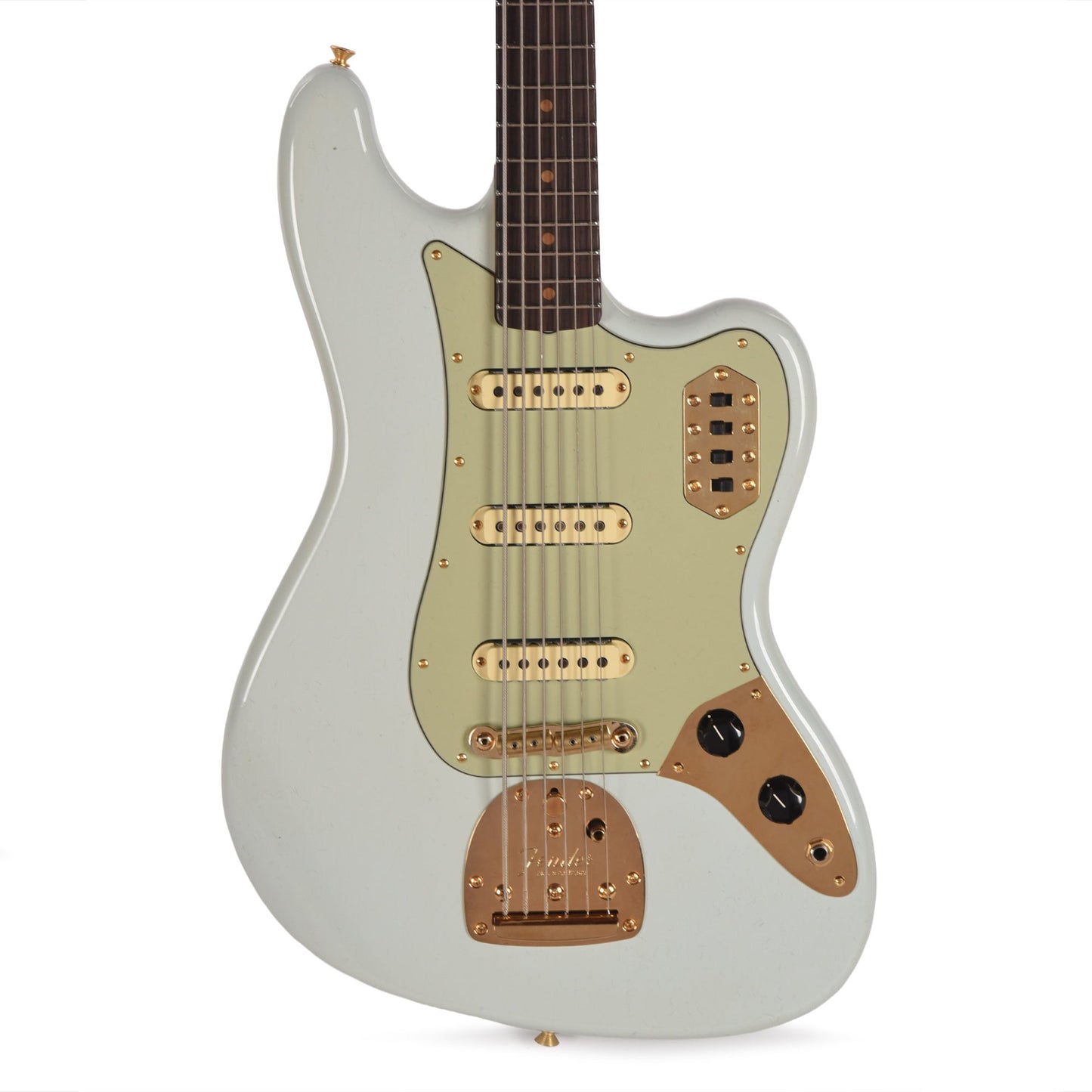 Fender Custom Shop 1966 Bass VI Journeyman Relic Faded Aged Sonic Blue