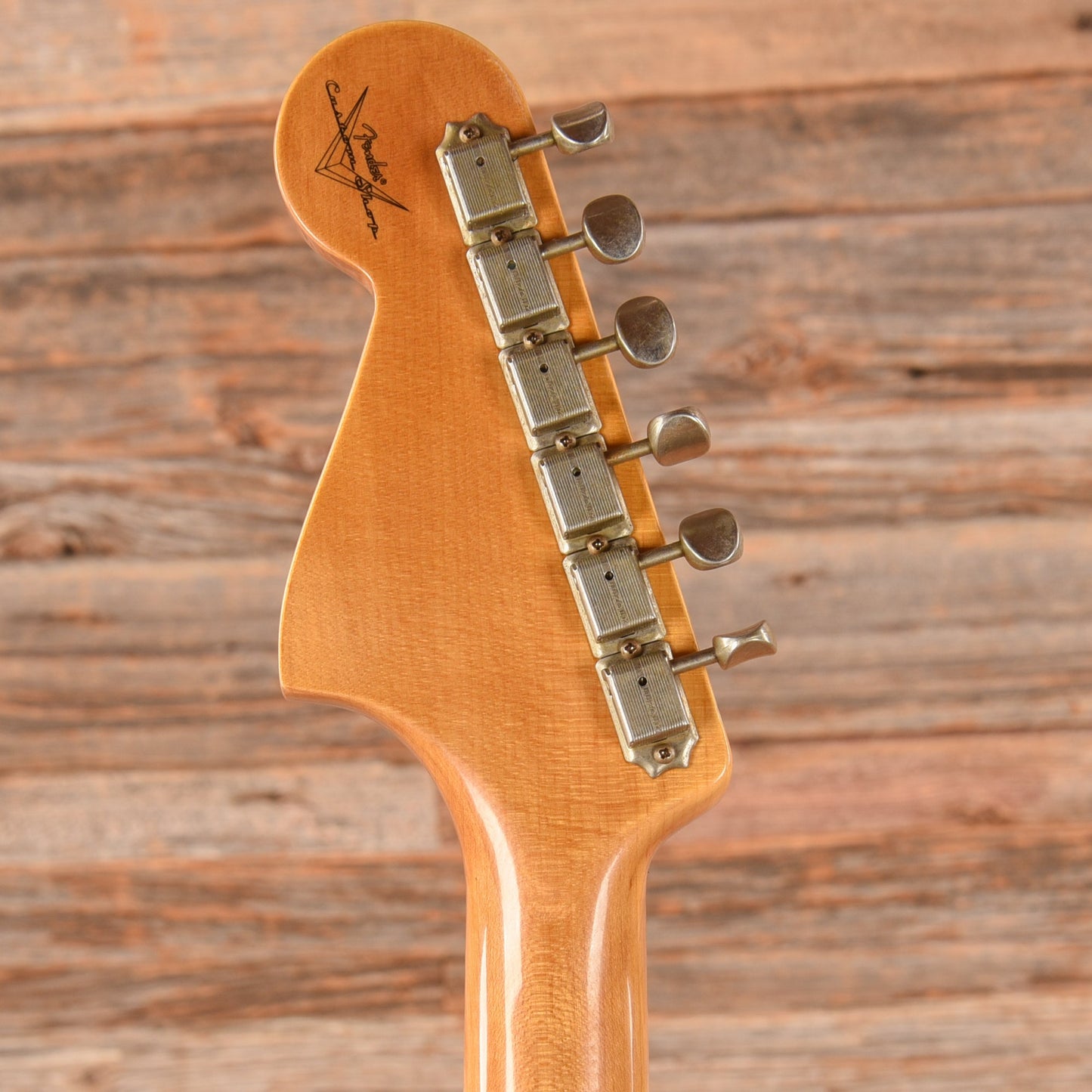 Fender Custom Shop Bass VI Aged Sherwood Green Metaliic 2023
