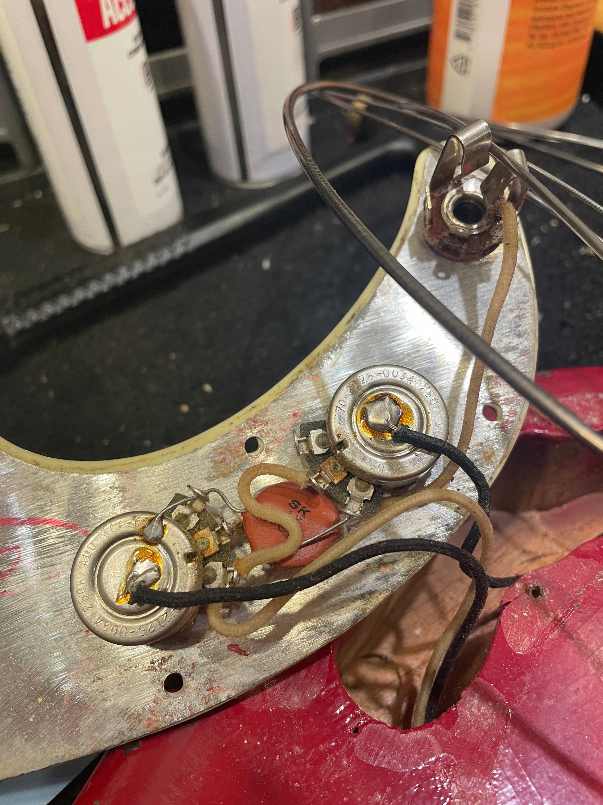 Fender Precision Bass Dakota Red Refin 1963